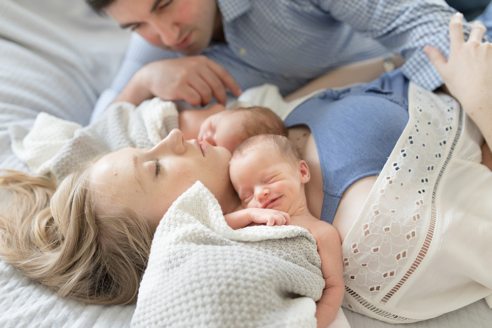 Charlotte Newborn Photography - Phoebe and Matilda