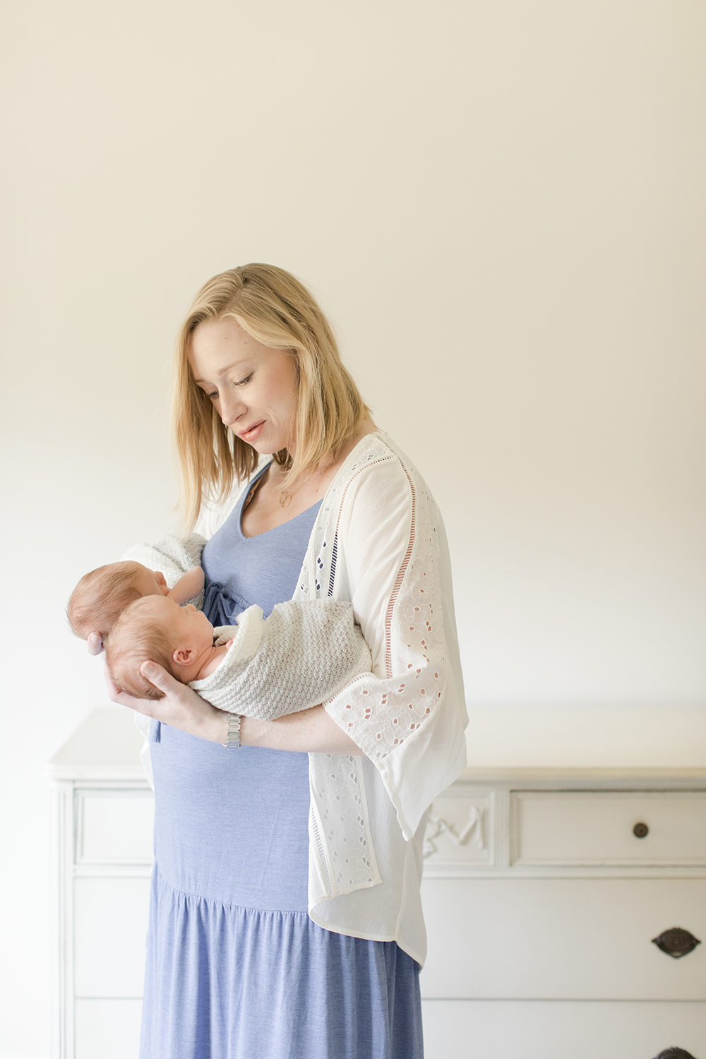 Charlotte Newborn Photography - Phoebe and Matilda