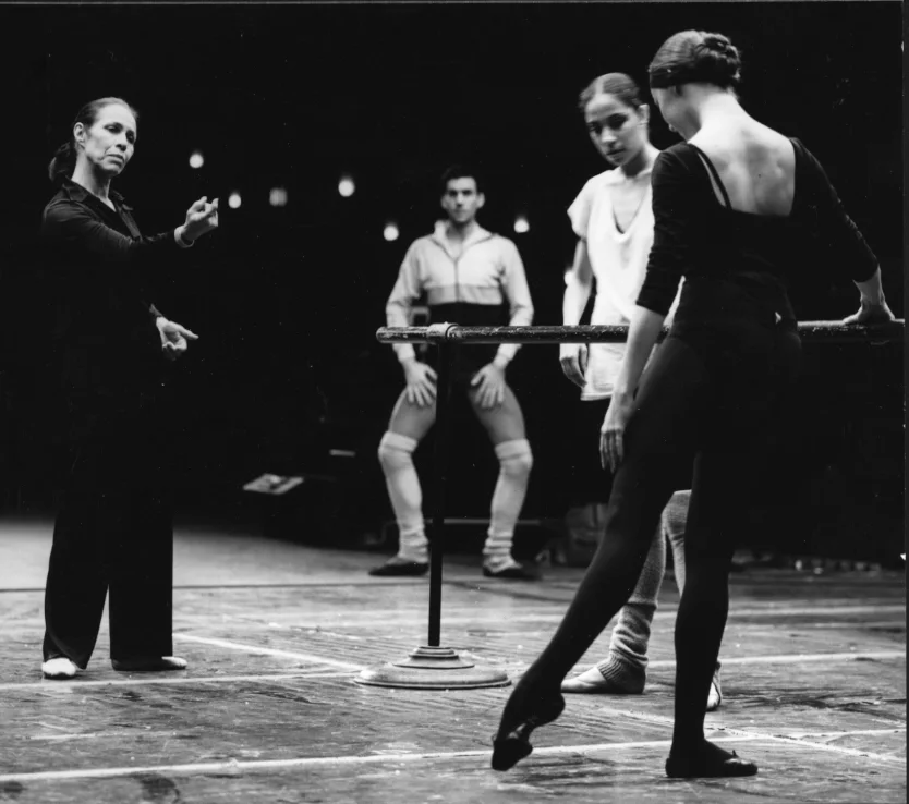 Maria Tallchief , 1979 Gelatin silver photograph mounted on board. 10 1/8 x 11 1/2 inches