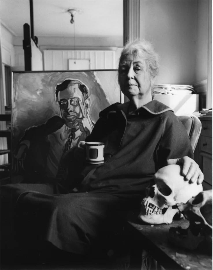 Alice Neal, New York City, N.Y. , 1980 Gelatin silver photograph. 13 x 10 3/16 inches