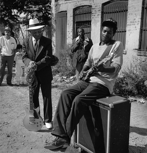   Maxwell St. Market , 1989  Gelatin silver photograph.&nbsp;  9 1/8 x 9 inches 