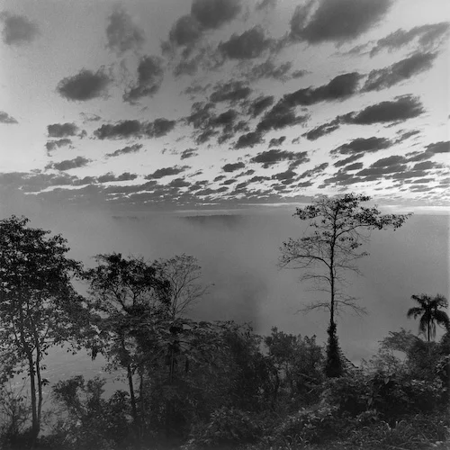 "Atardecer Guarani", Brasil , 1997 Silver gelatin print. 11 x 14 inches (paper)