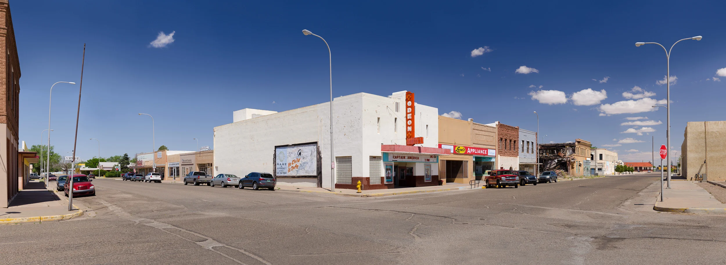 Tucumcari, New Mexico, 2014 Archival pigment print. 20 x 55 inches