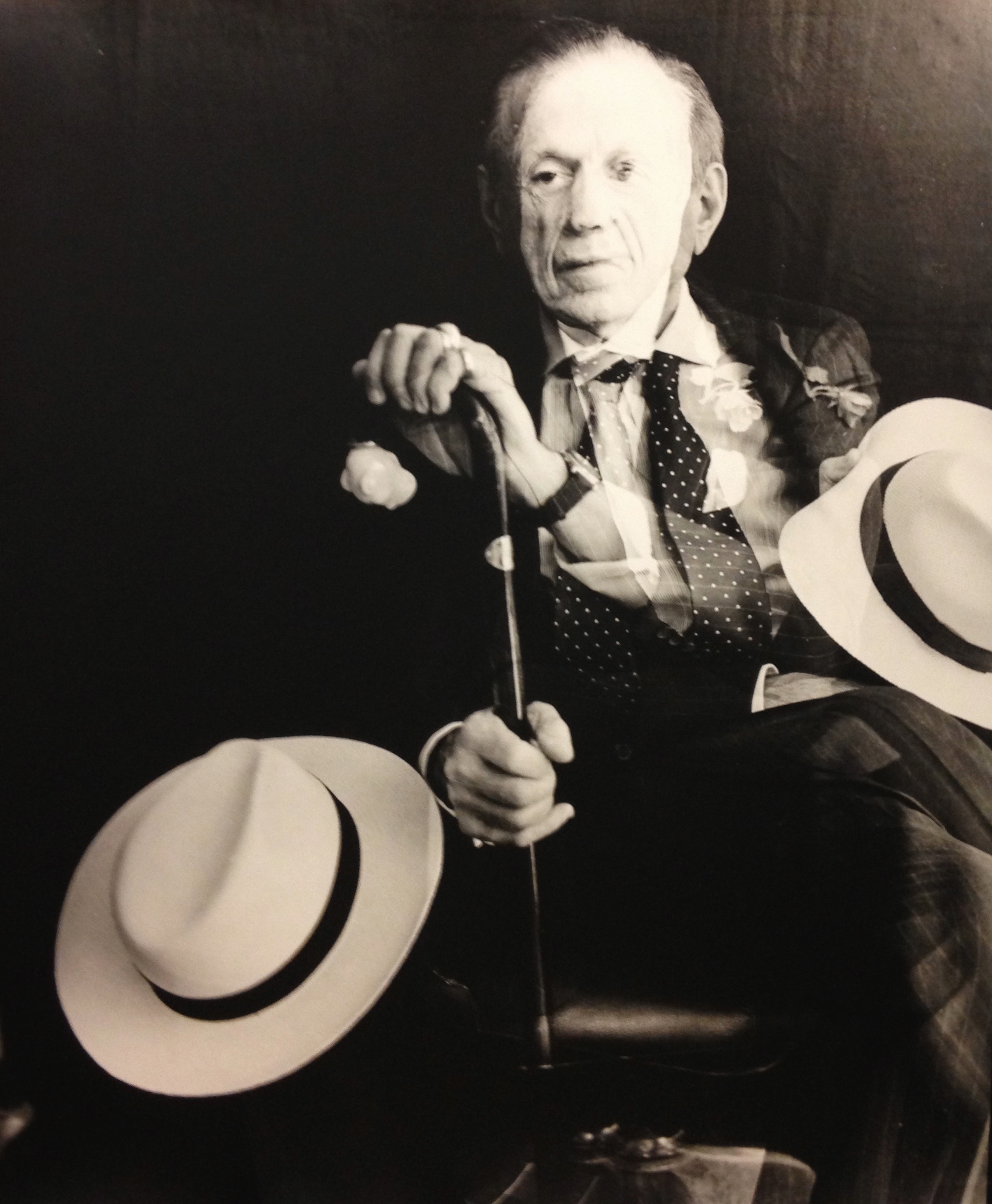   Portrait of Richard Harlan Blond (The World's Most Interesting Man) , 2012  Gelatin silver photograph.  23 3/4 x 19 inches 