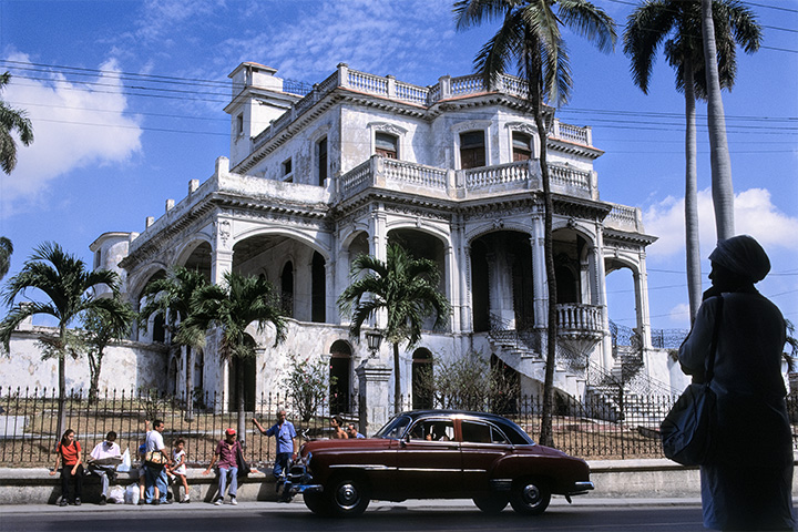 Old Social Club , Havana, Cuba, 1999 Archival pigment print. 20 x 13 3/8 inches
