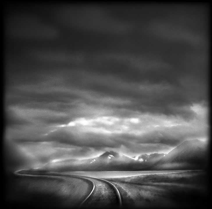    Seward Highway,&nbsp;  3:16PM     Hand-varnished, archival pigment print.&nbsp;    16 x 16 inches  