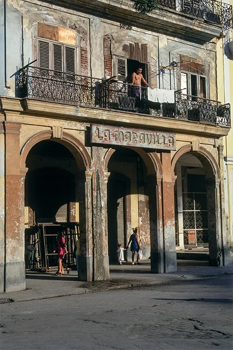 Casa Maravilla , Havana, Cuba, 1999 Archival Inkjet Print 20 x 13 3/8" $800