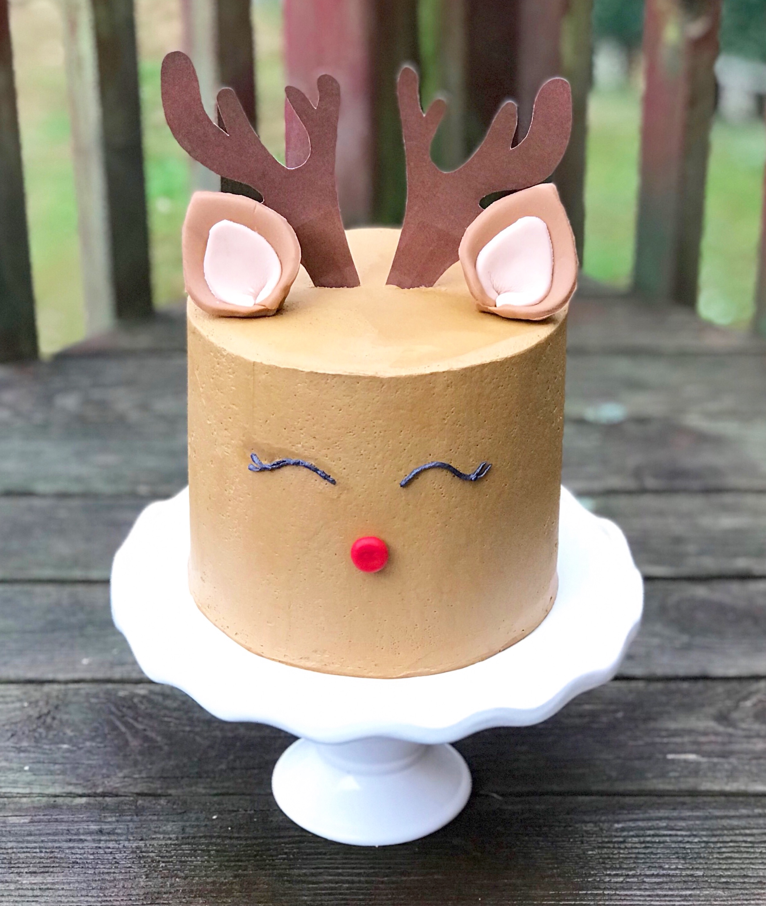 Holiday Reindeer Cake: Saturday, December 22nd, 1 PM-3 PM — The Craftery
