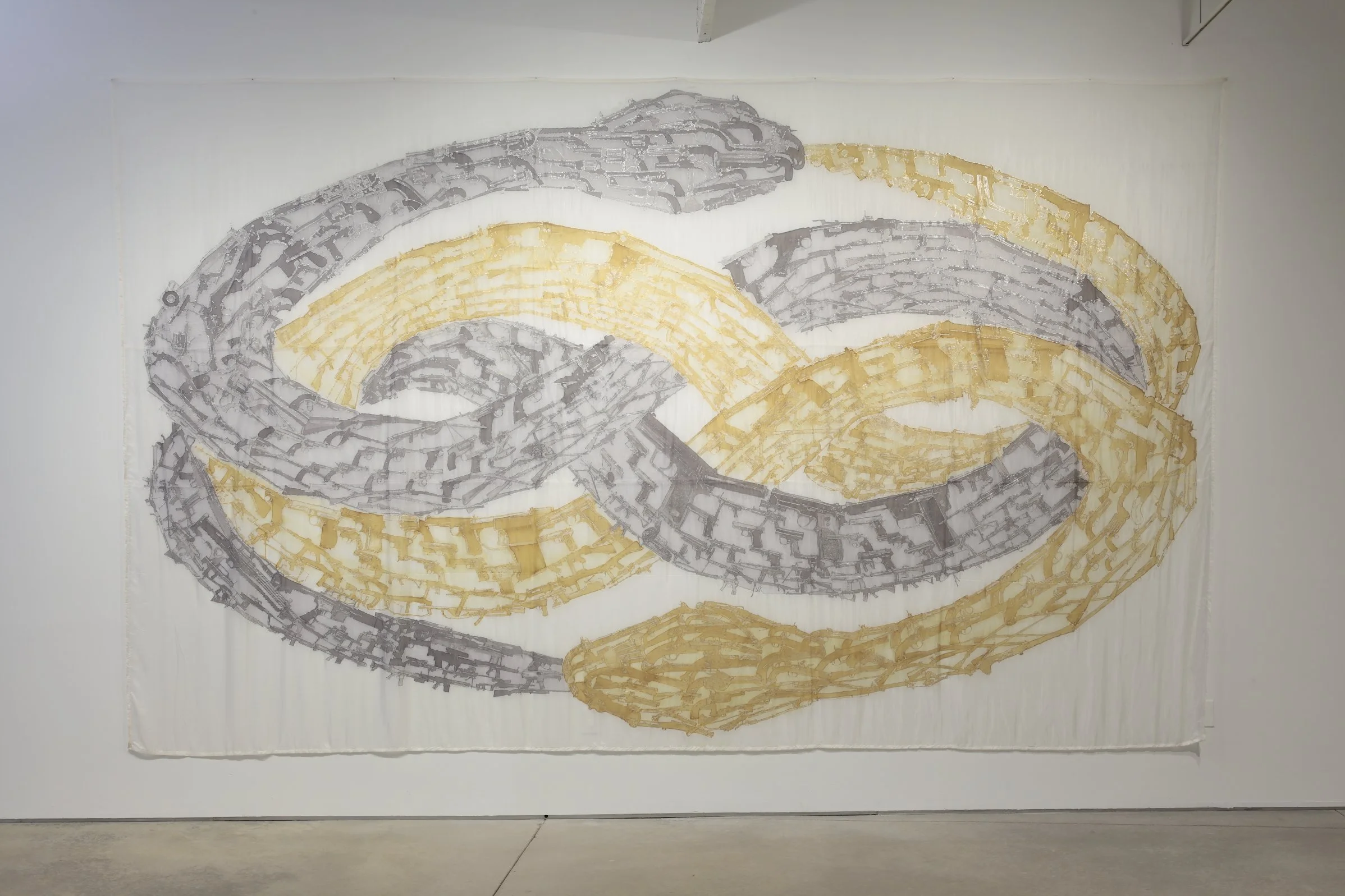 Neverending Story, 106" x 204", 2016