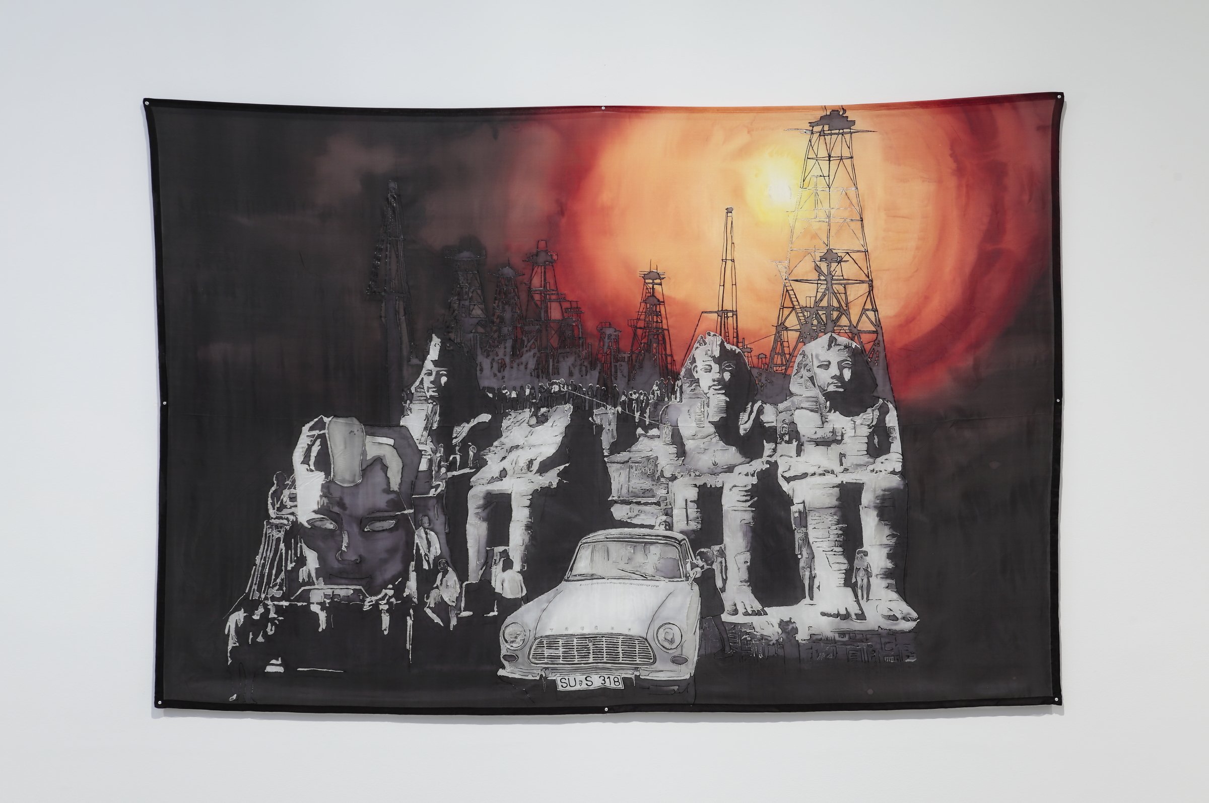 Crumbling Empire, 53”x69”, 2015