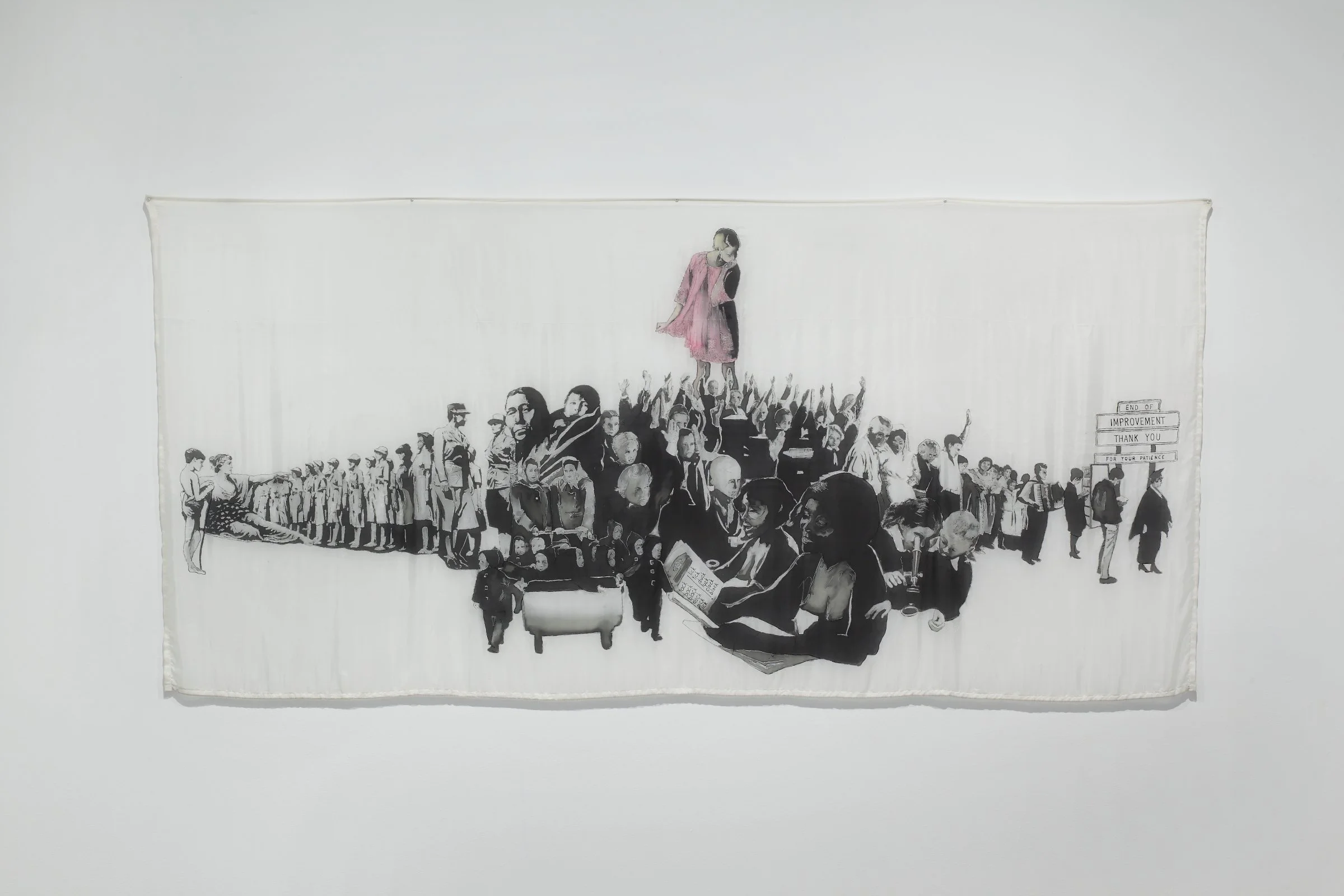 Educated Daughters, 53”x108”, 2015