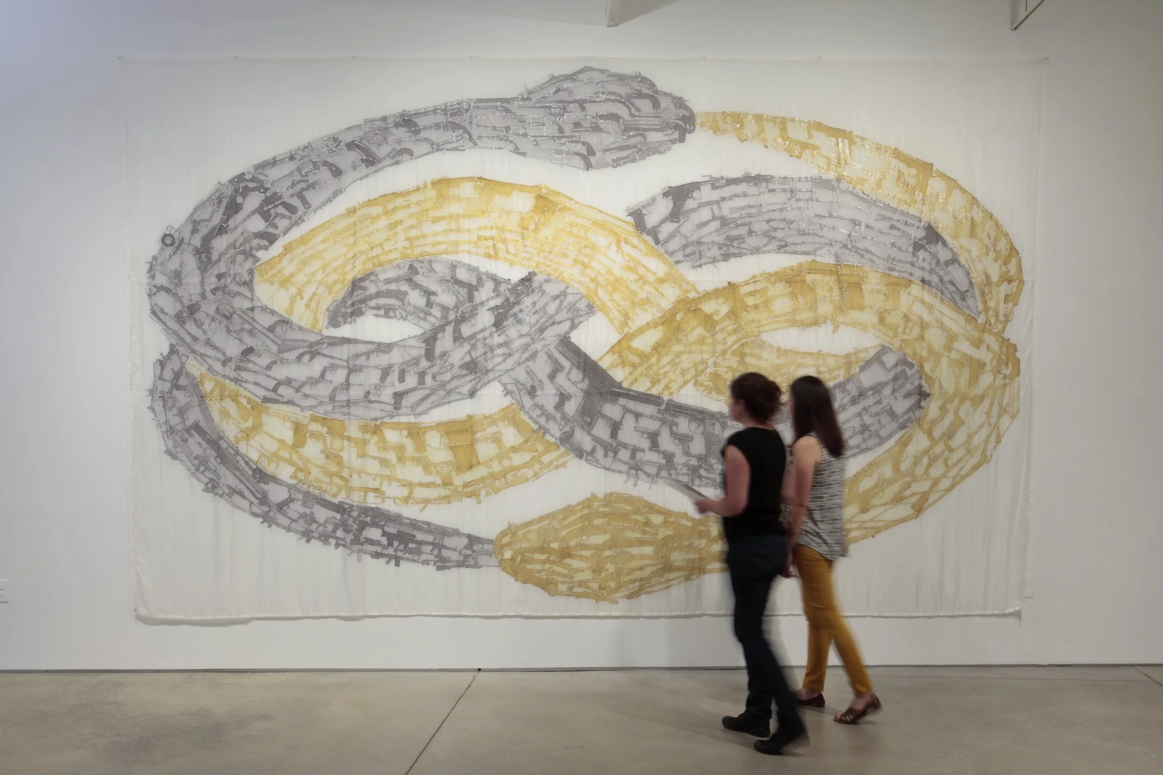 Neverending Story installation at Visual Arts Center, Richmond VA