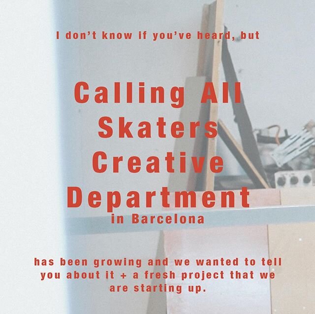 ❗️We need to raise 750&euro; a month❗️Calling all skaters Barcelona is Calling you to join with us in making this dream come true. We have an amazing creative work space to build a community around but need to pay the rent. . ⠀⠀⠀⠀⠀⠀⠀⠀⠀⠀⠀⠀ ⠀⠀⠀⠀⠀⠀⠀⠀⠀⠀⠀