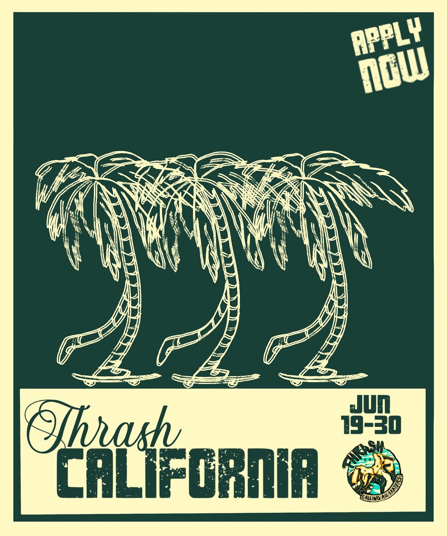 Do you wish you could connect deeply with other likeminded skaters? Have you always dreamed of a skate trip to California?

San Diego THRASH designed exactly for that. 11 days of living together with an amazing group of people. Skating amazing spots,