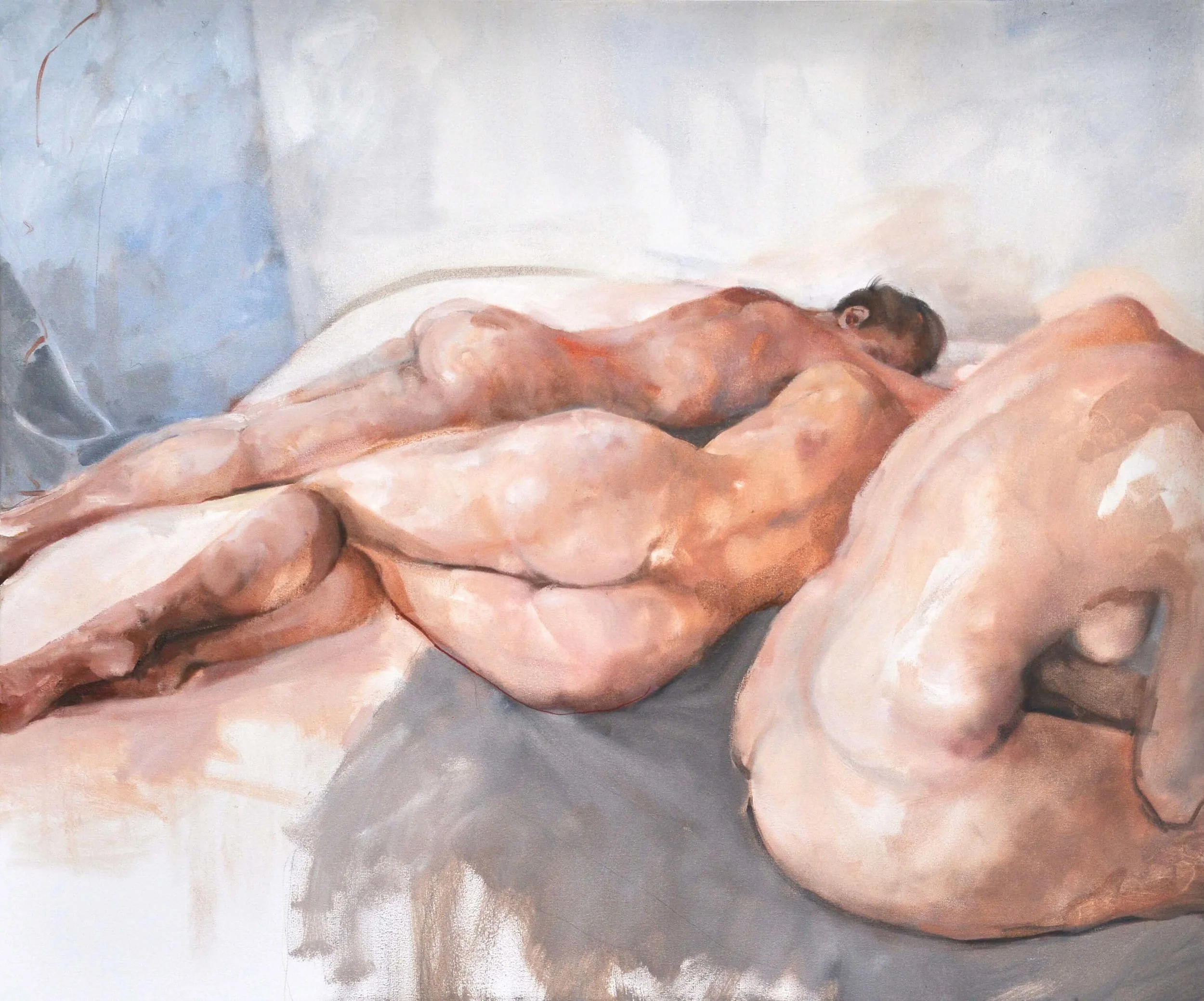Sleeping Lions Oil on canvas 100 x 120cm £6200 emponsonby@gmail.com
