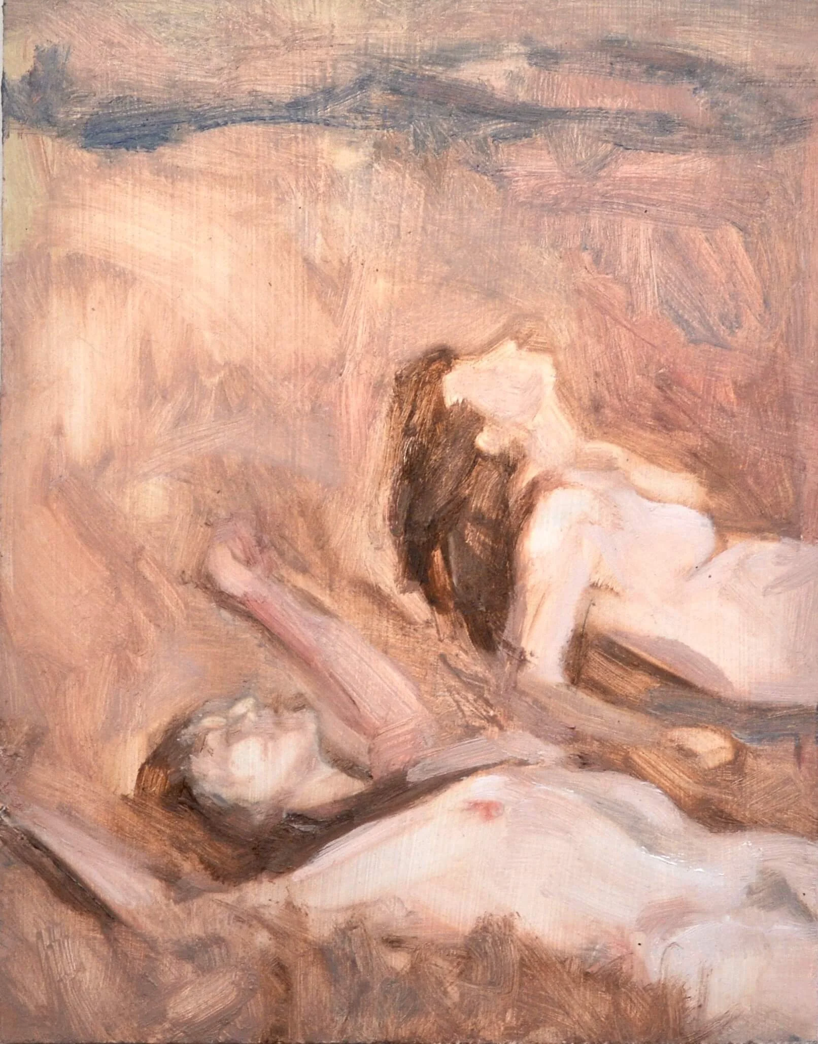 Freedom || Oil on panel 18 x 14cm SOLD emponsonby@gmail.com