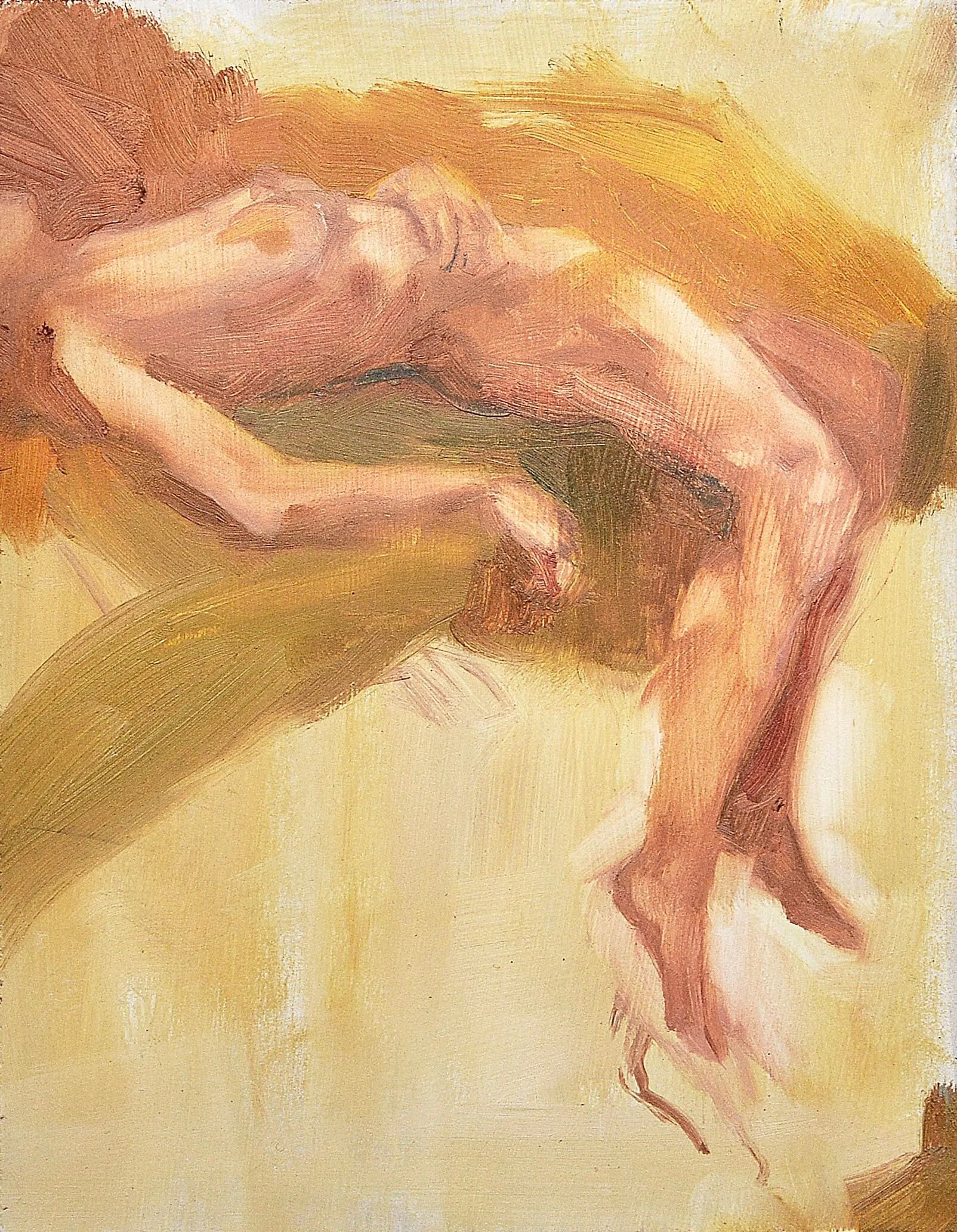 Freedom V Oil on panel 18 x 14cm SOLD emponsonby@gmail.com