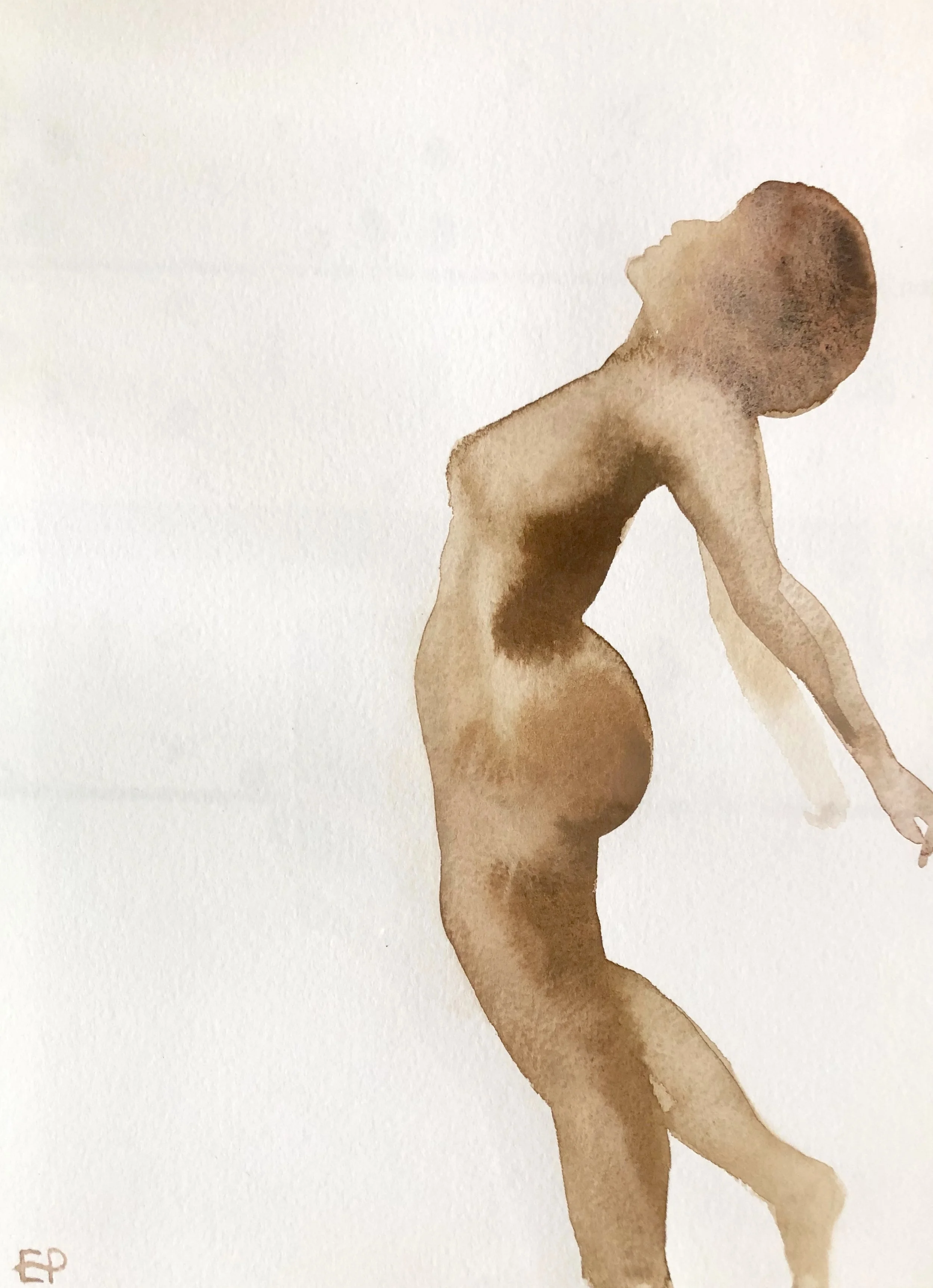 Nirvana 6 Watercolour on paper 30 x 21cm SOLD emponsonby@gmail.com