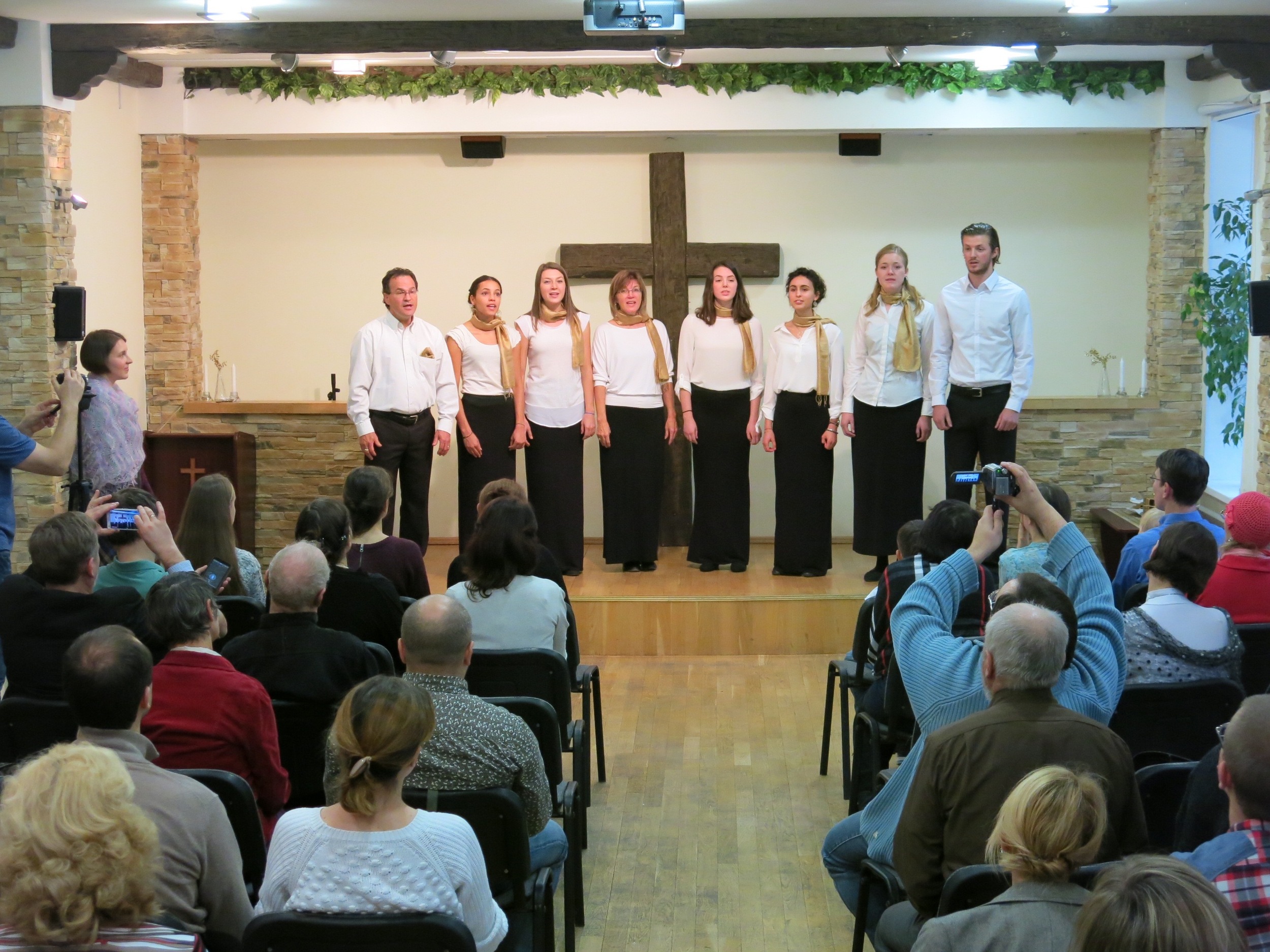  Concert à Saint Pétersbourg, Russie  Chorale Harmonie  