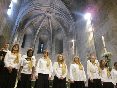  Concert à l’Abbaye Saint-Victor, Marseille  Chorale Harmonie  