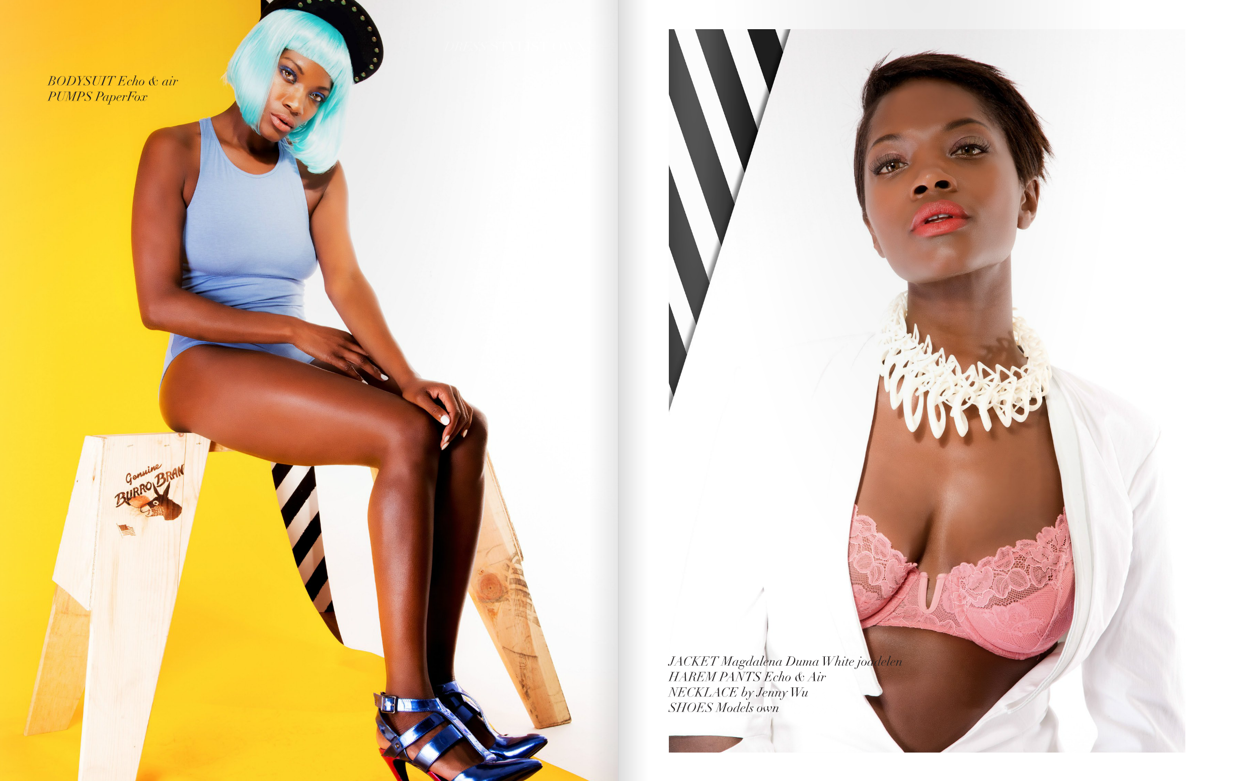 "Shapes of Summer" Photographer: Kelsey Fugere featuring model: Brianna Michelle for Liner Magazine, Issue 6 2015