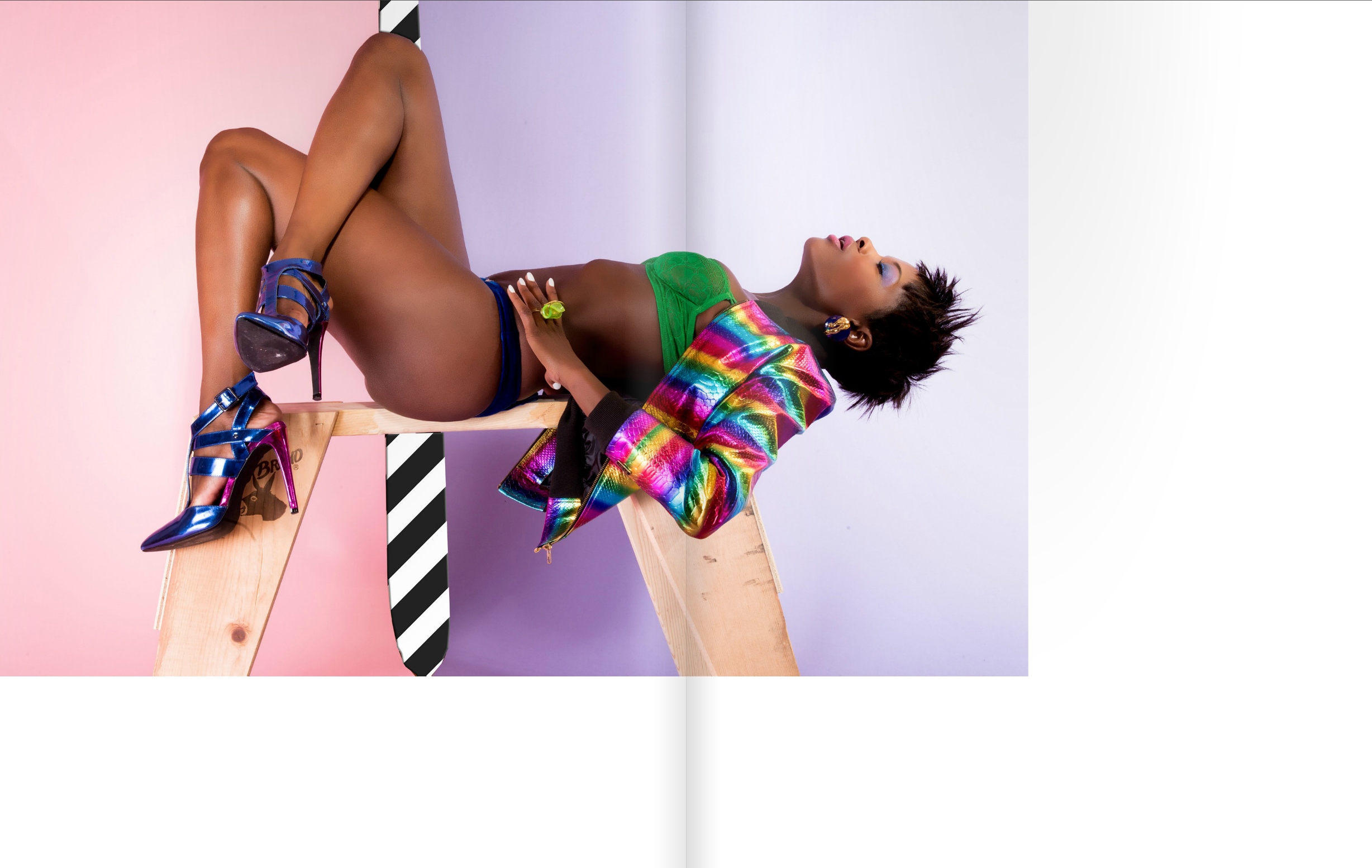 "Shapes of Summer" Photographer: Kelsey Fugere featuring model: Brianna Michelle for Liner Magazine, Issue 6 2015