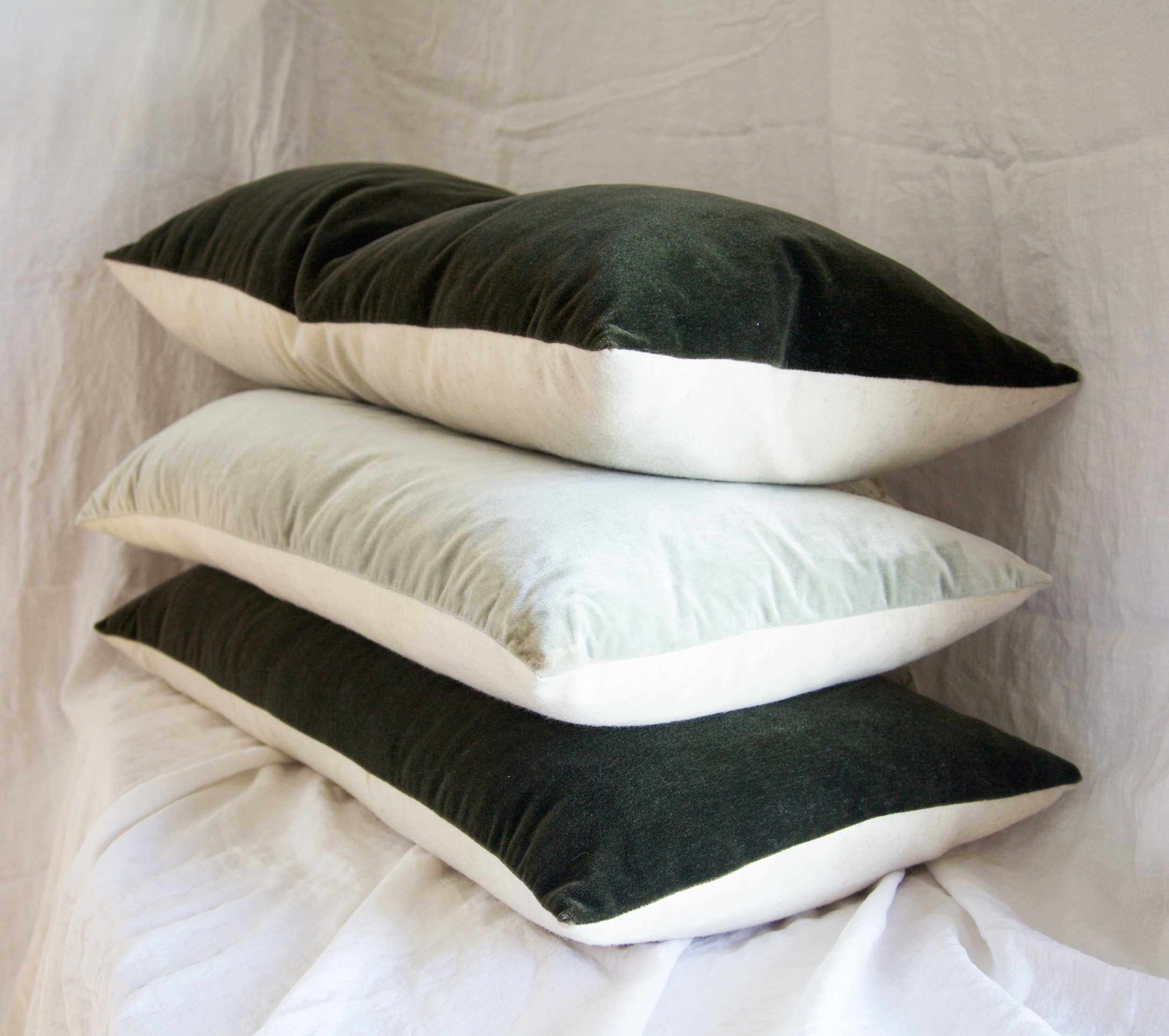 SKDS Italian mohair pillows available under "PRODUCTS"