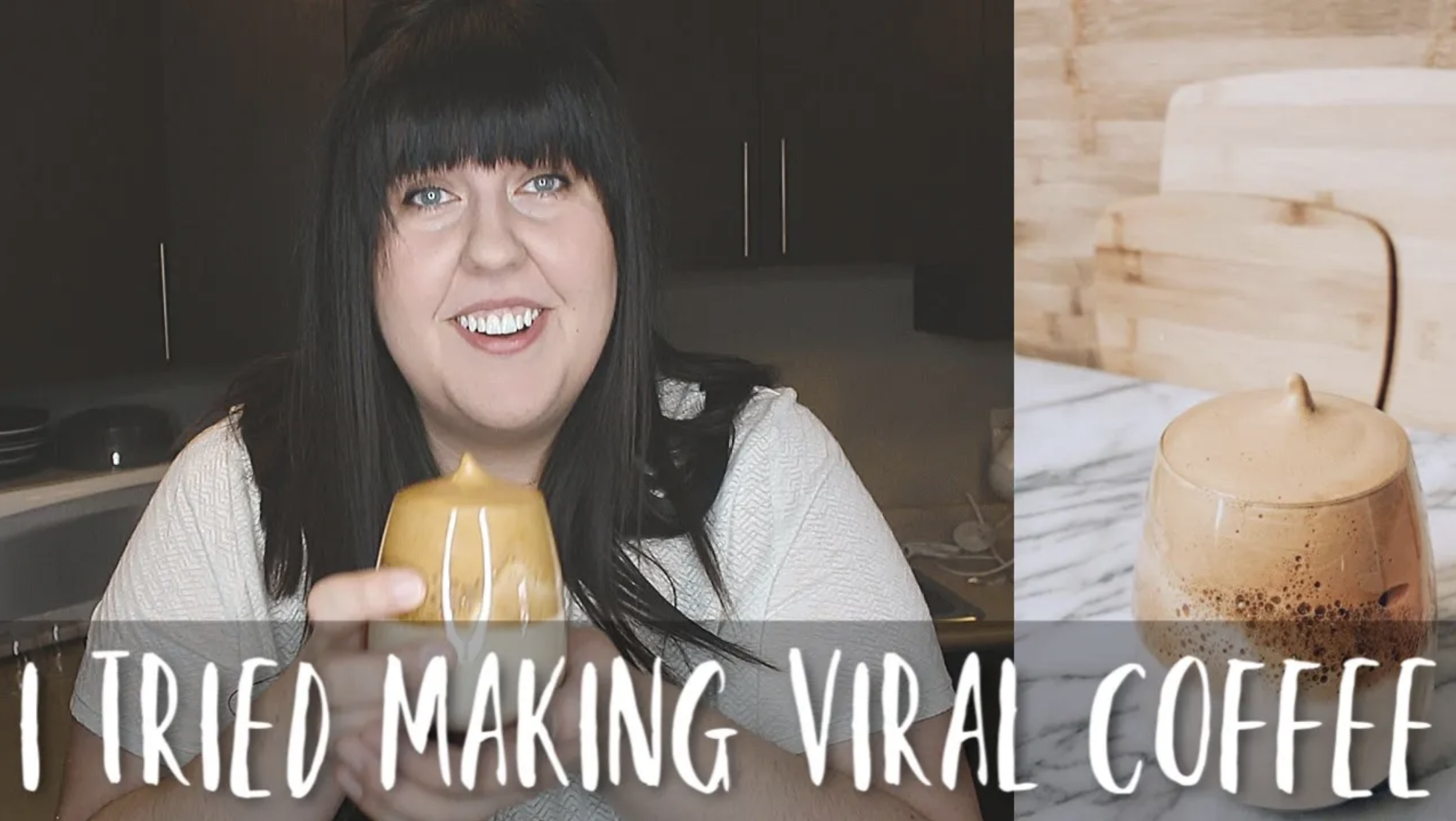 I TRIED MAKING VIRAL COFFEE | MARCH 31.2020