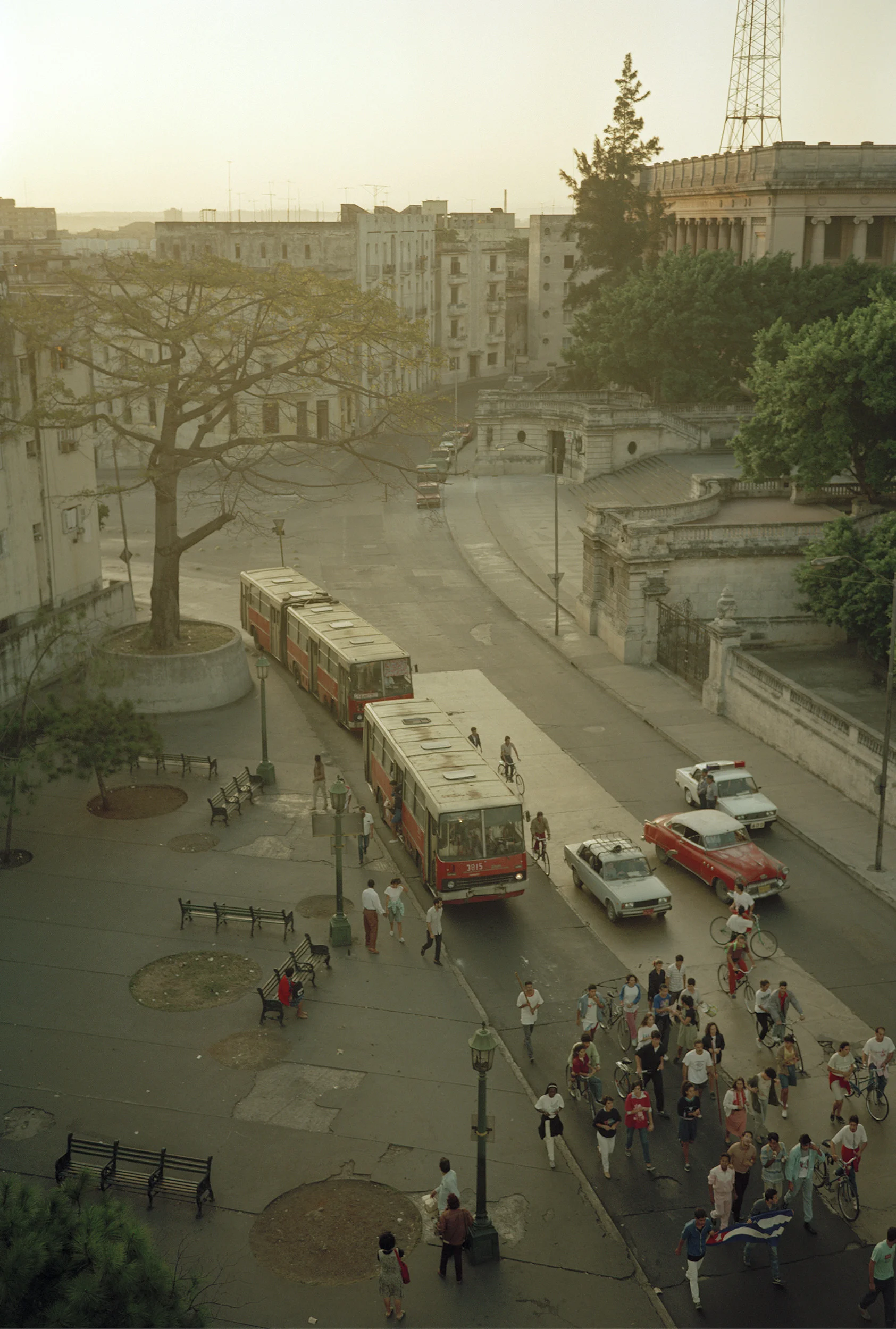 Bus Stop March Calle L, Havana