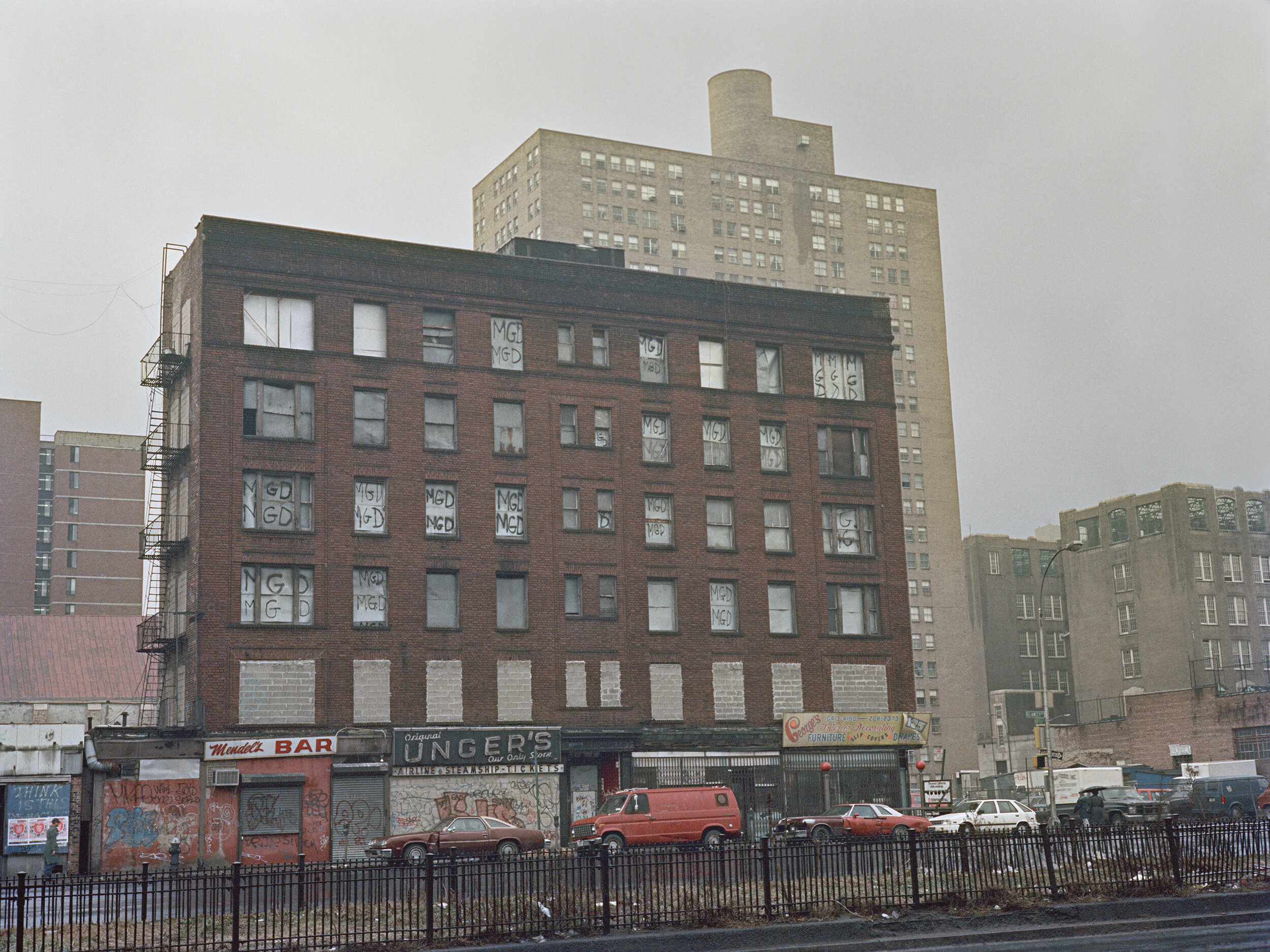 5 Mendel's Unger's George's on Delancey Street-1987.jpg