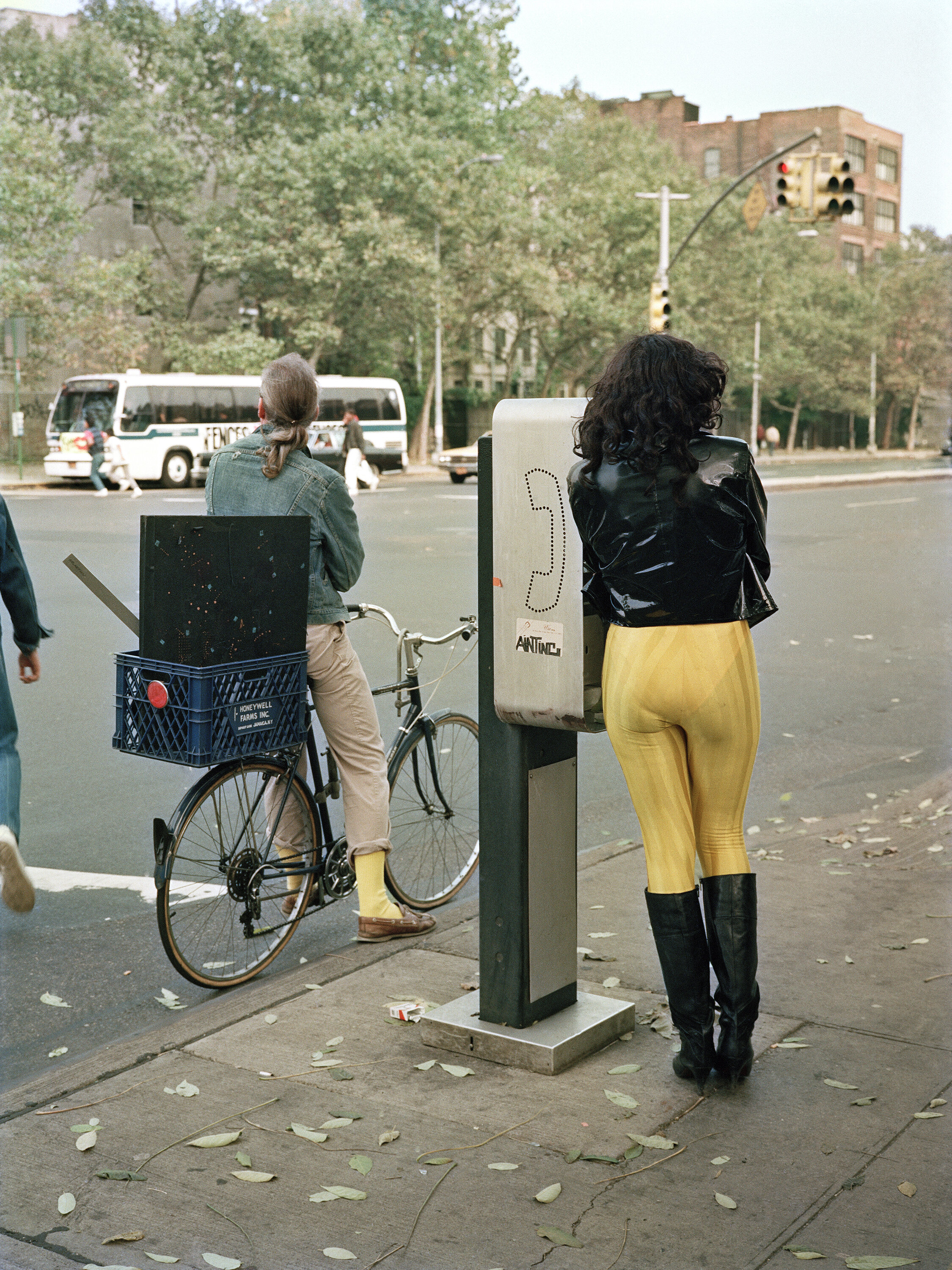 9 Yellow on East Houston Street-1988.jpg