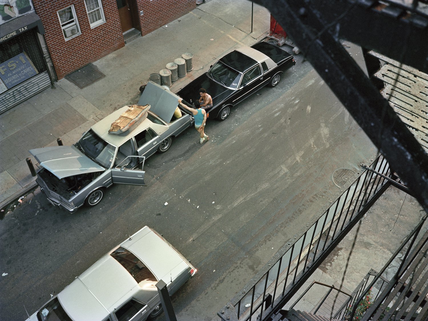 34 Car Repair on Stanton Street, 1987.jpg