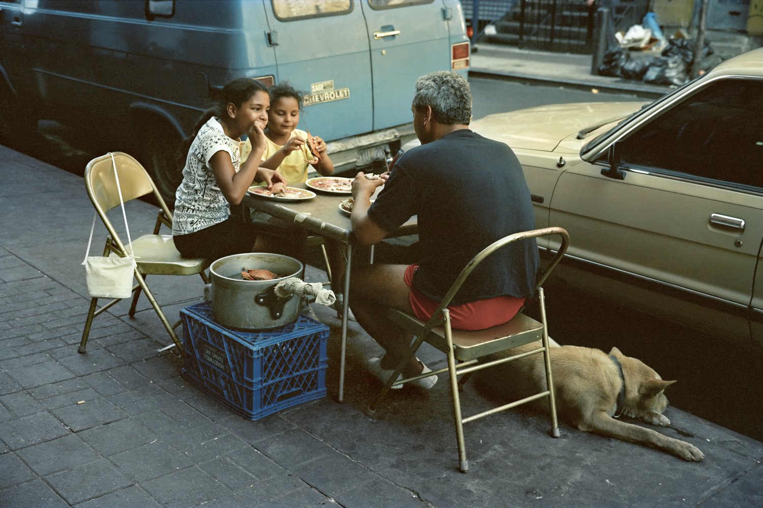 59 Lunch on Norfolk Street, 1990.jpg