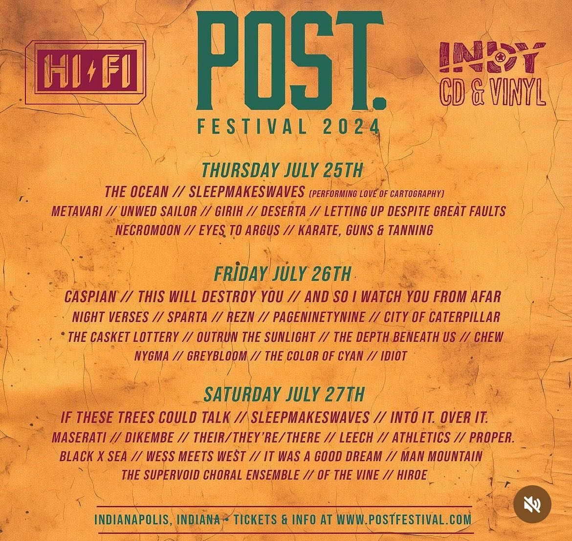 Daily tickets are now available for @the_post_festival . But we imagine it would be disappointing not to attend the entire festival. Lots of more exciting news to come.