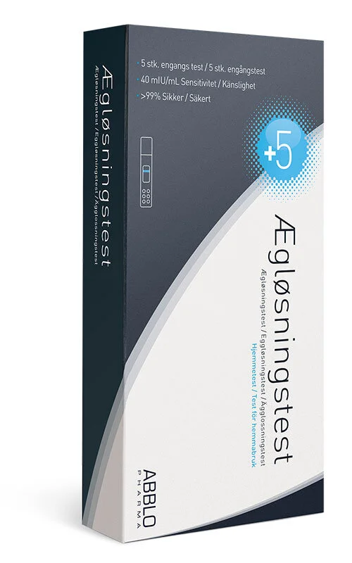 ABBLO Ægløsningstest/Eggløsningstest Scandinavian version