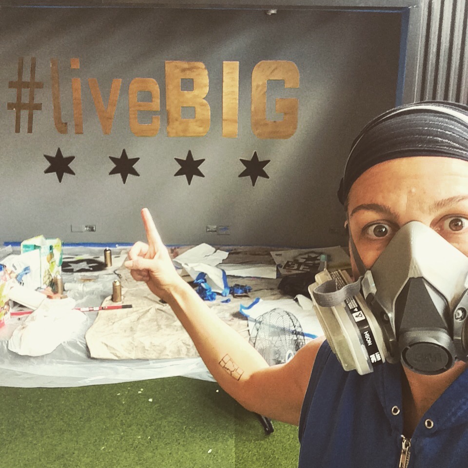 Artist Shannon Favia Gearing Up to Paint the New Children's Mural #liveBIG