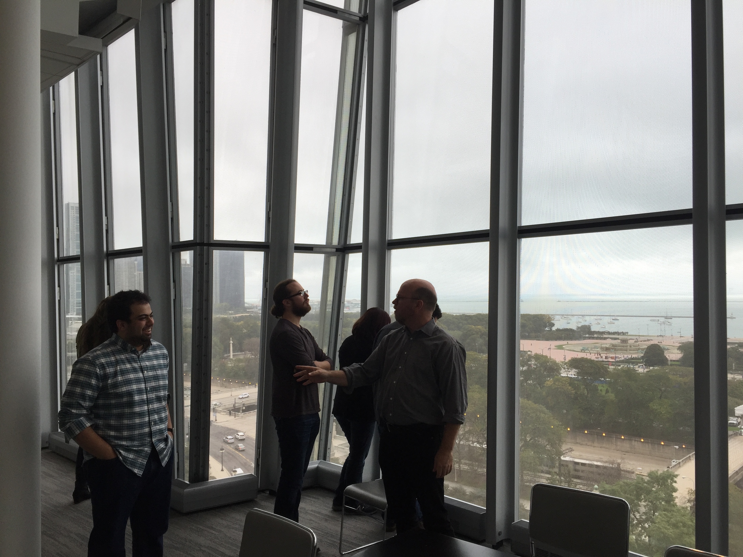 Follow-Up Discussion in the Spertus Landmark Room