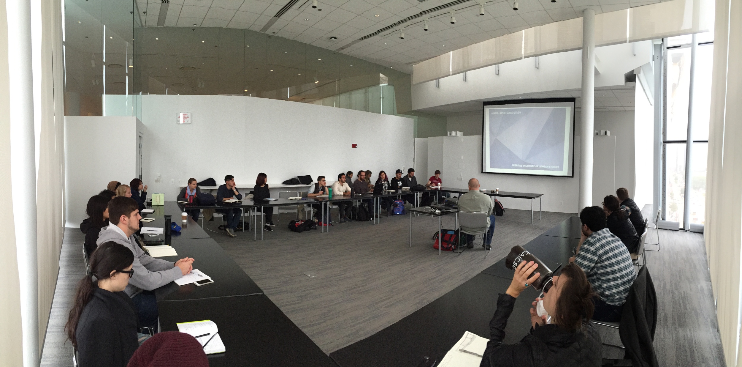 Lecture in Landmark Room