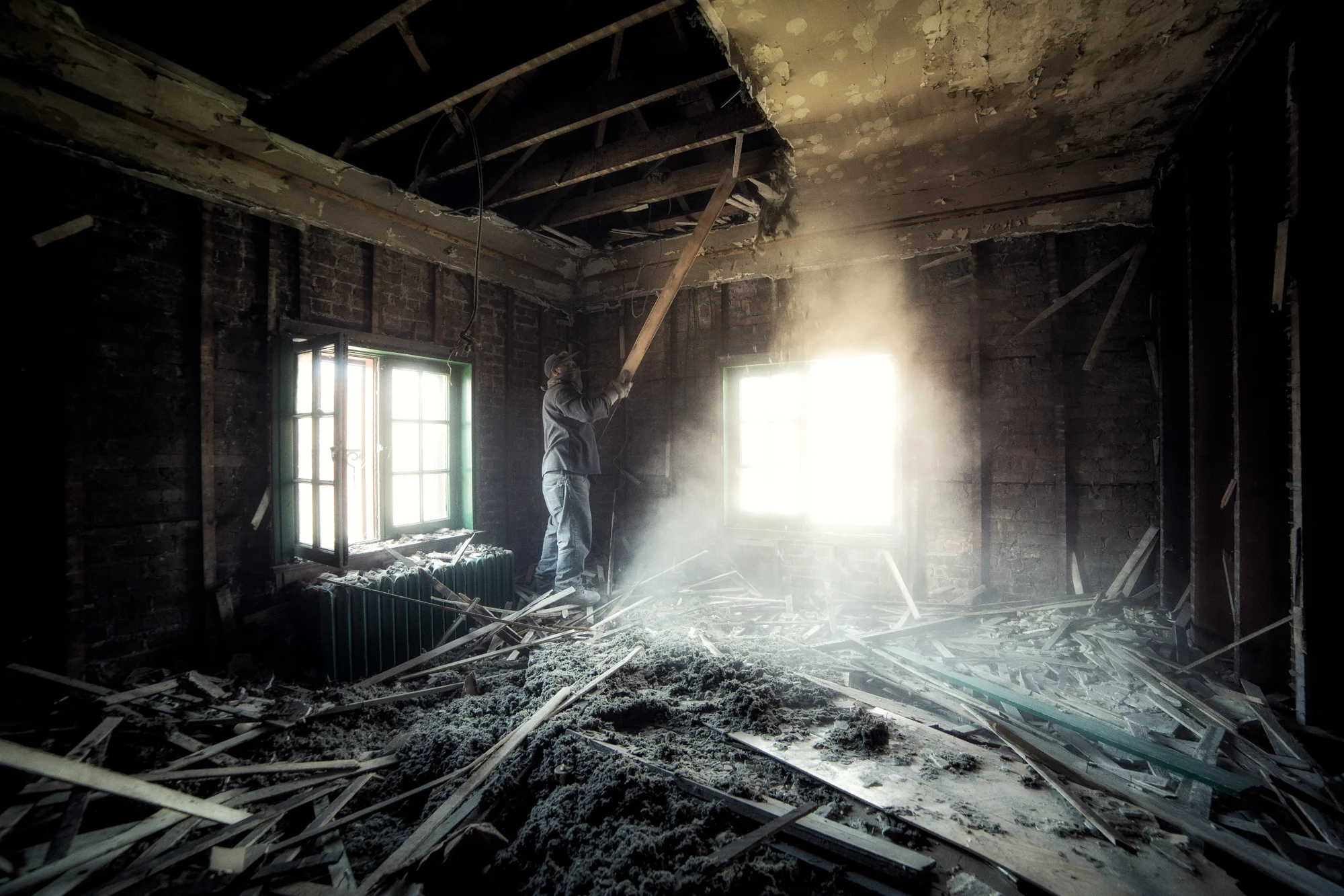 Generations of dust come raining down