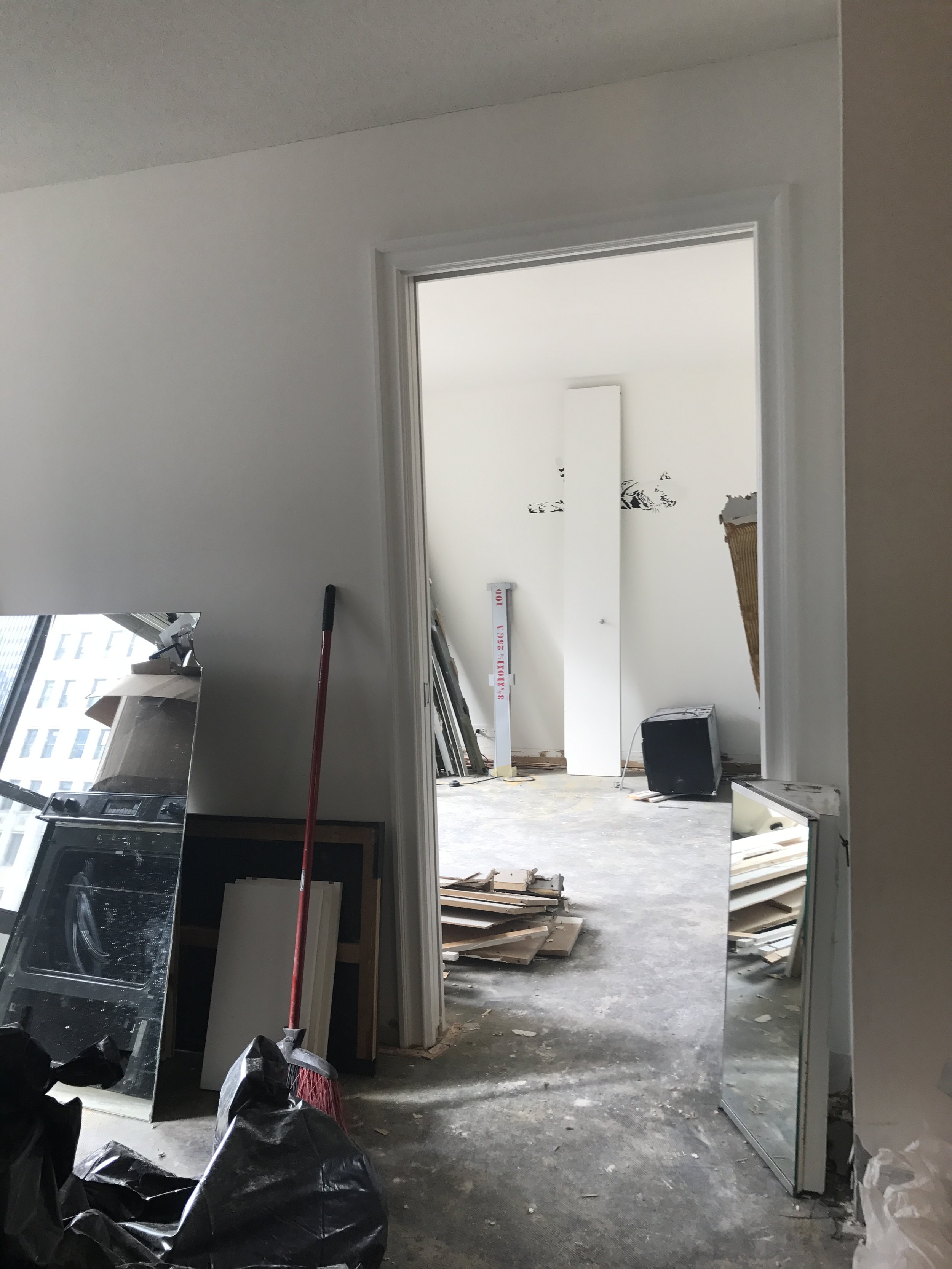 Bedroom: Post-Demolition