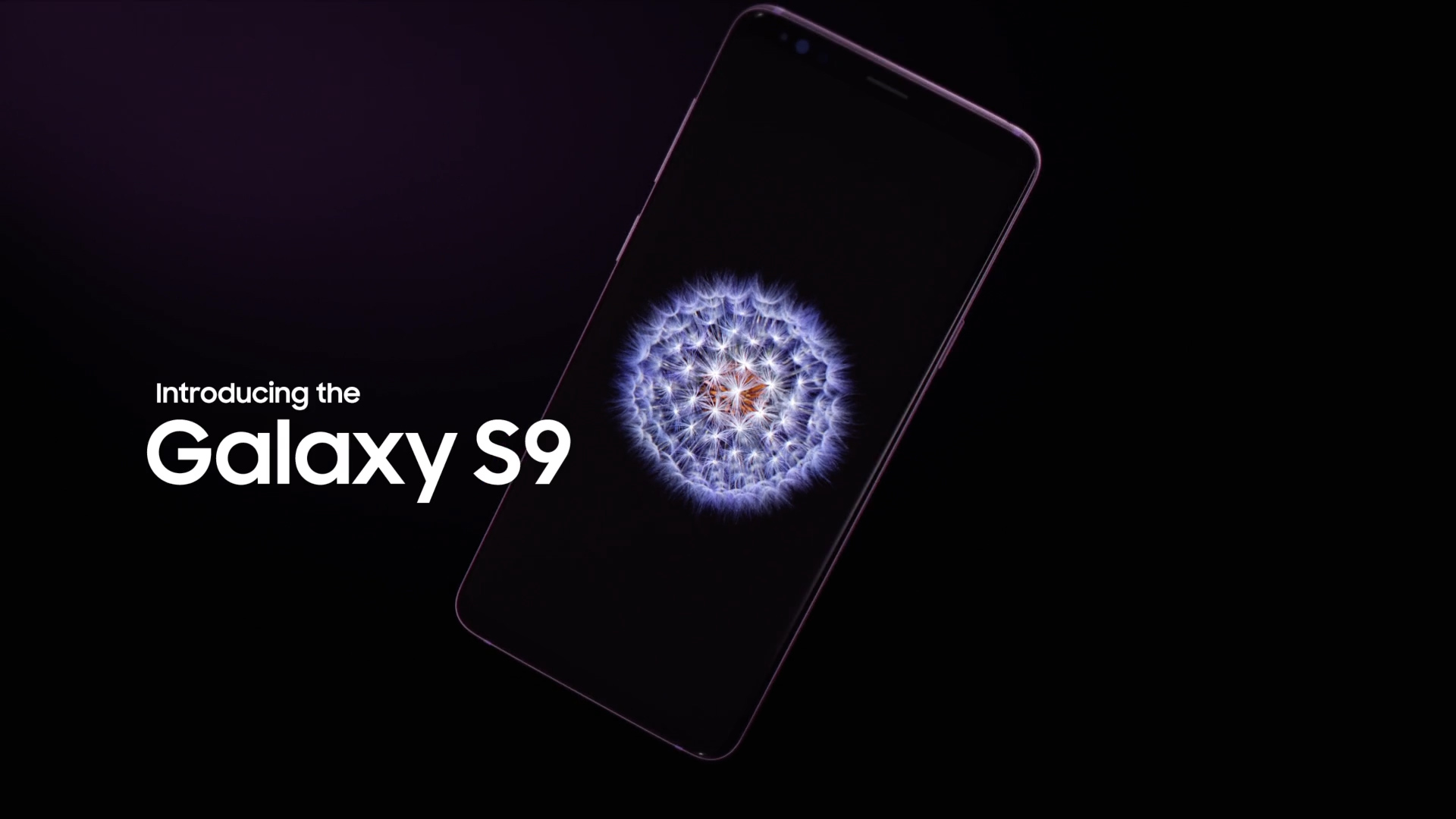 Houdini work on Samsung Galaxy S9 intro