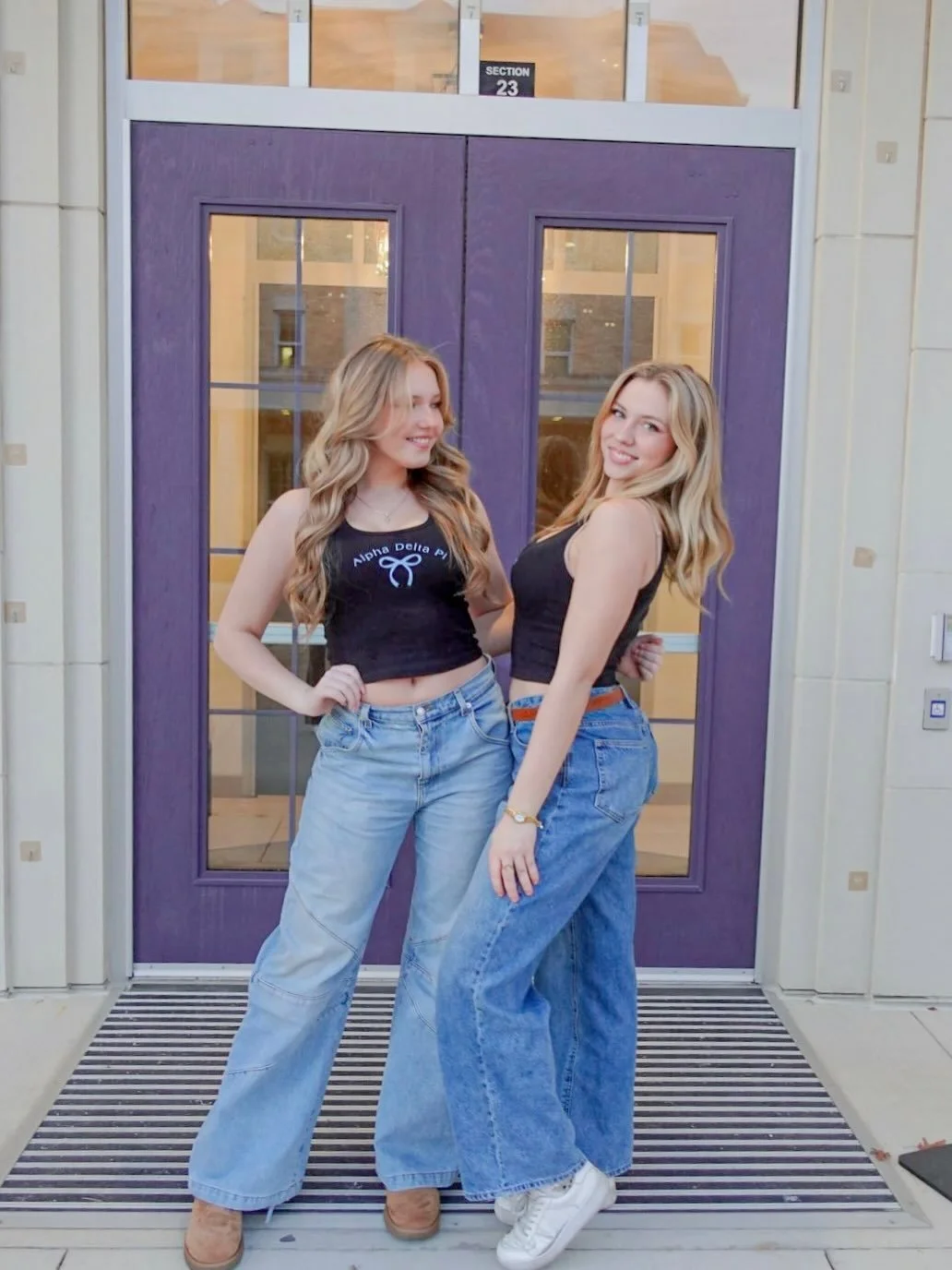 soaking up the last few moments of fall semester