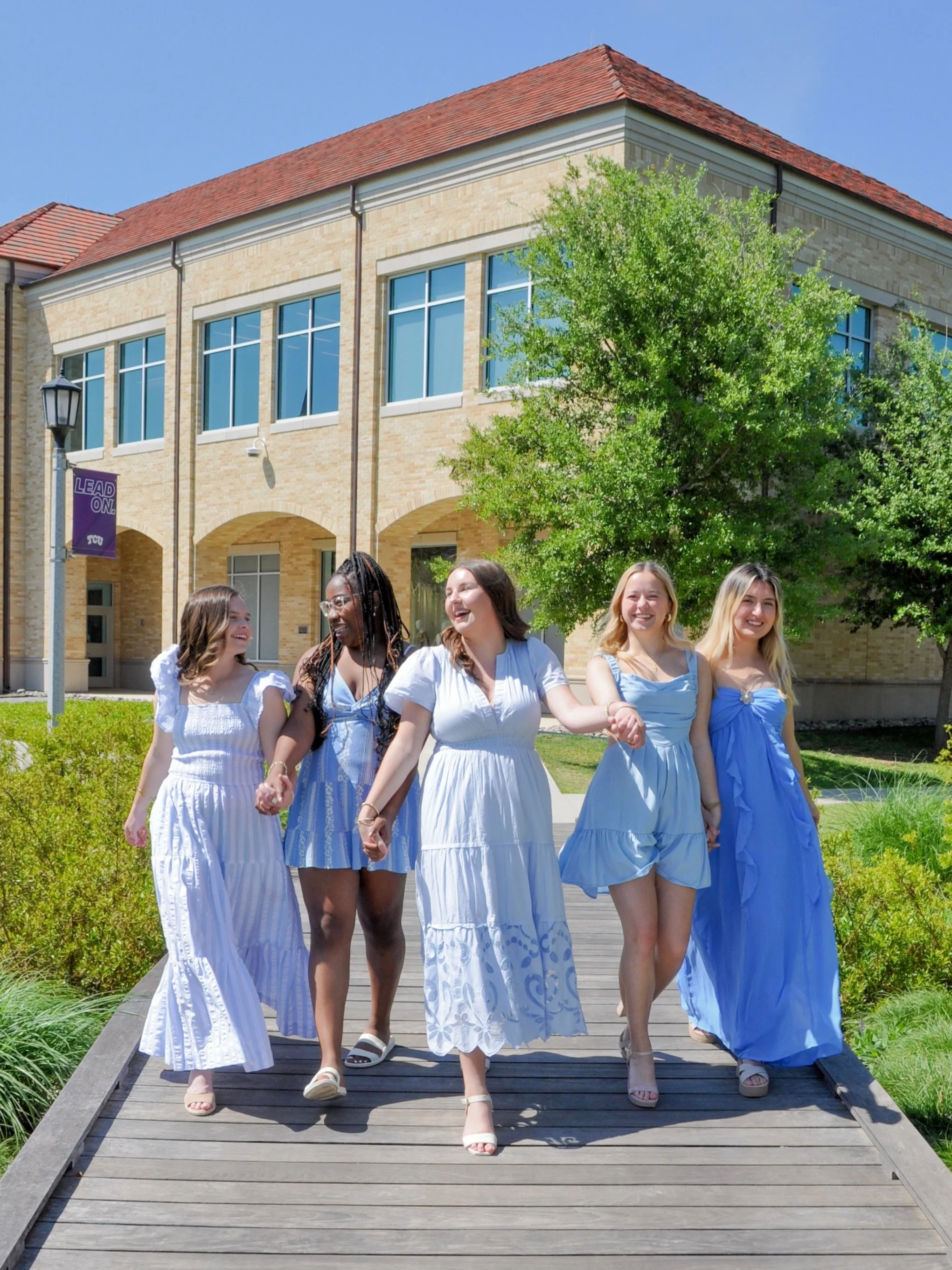 INTRODUCING OUR 2026 RECRUITMENT TEAM💎✨
VP of Recruitment - Madison Hartley
Recruitment Assistant - Kennedi Johnson
Recruitment Analyst - Kara Cramer
Director of Open Recruitment - Aracelia Zamora Arroyo
Bid Day Chair - McCall Roach