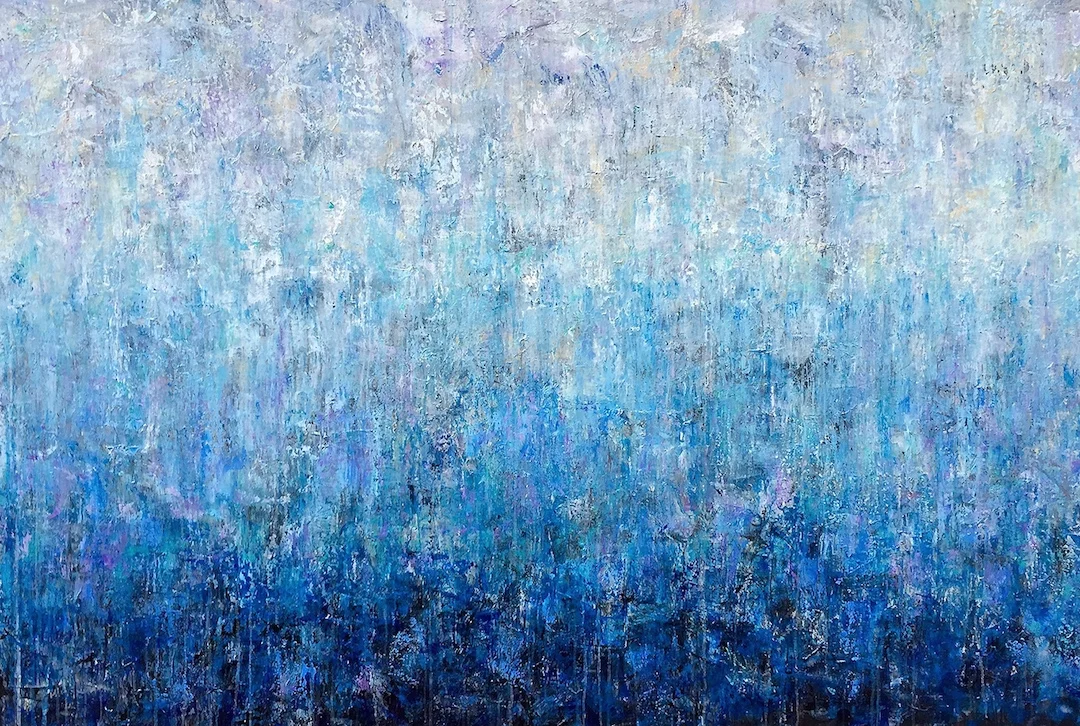 "Solstice", 60"H x 90"W • Acrylic on Canvas, 2016