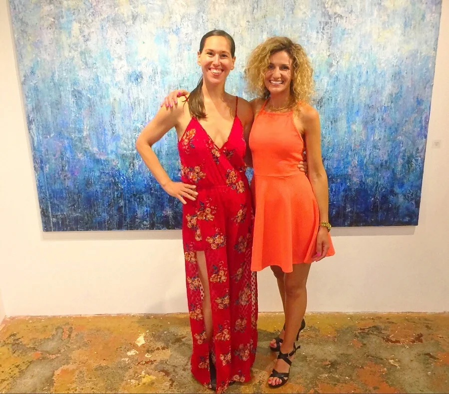 Opening reception at Barba Contemporary Art, Palm Springs. April 8, 2018