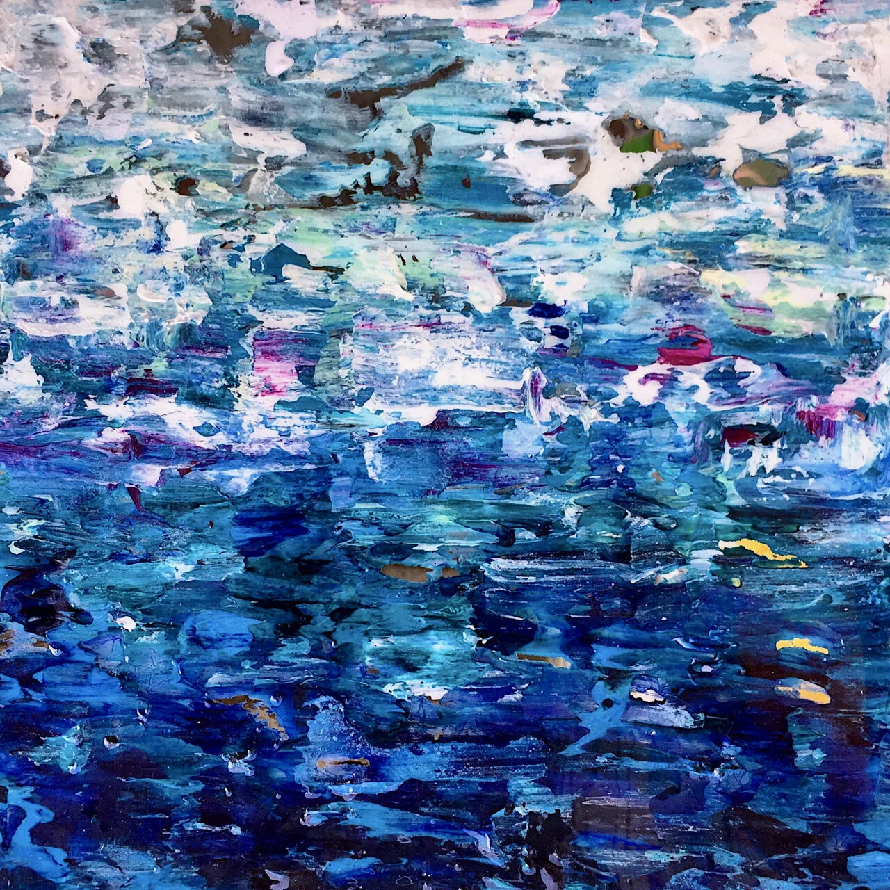 SOLD_Nikki Vismara_Ancon_12x12%22_acrylic, epoxy, & mirror tile on panel_2017.jpg