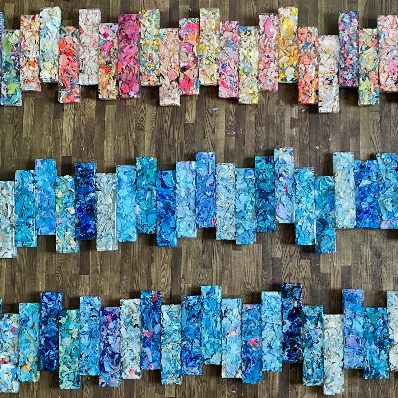 Nikki Vismara_Instruction Manual For Life (DNA)_30x74_acrylic and resin_2020_final_web3.jpeg