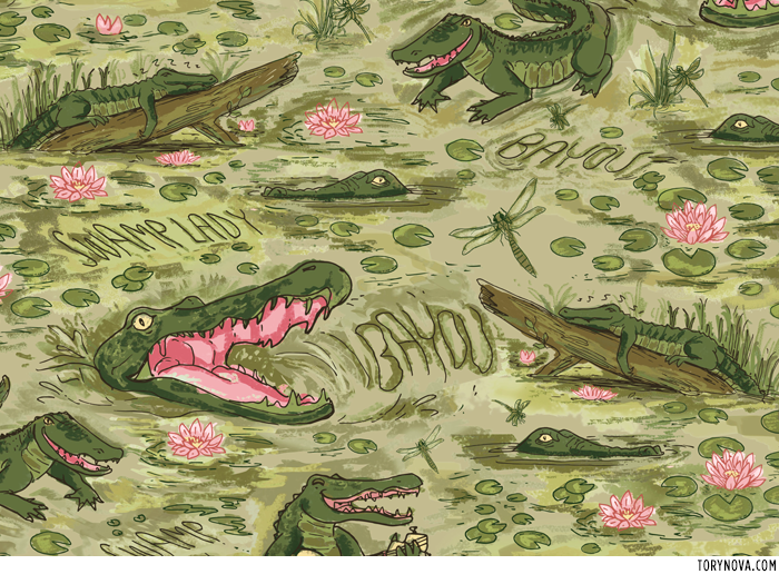 Swamp Lady Print | Torynova.com