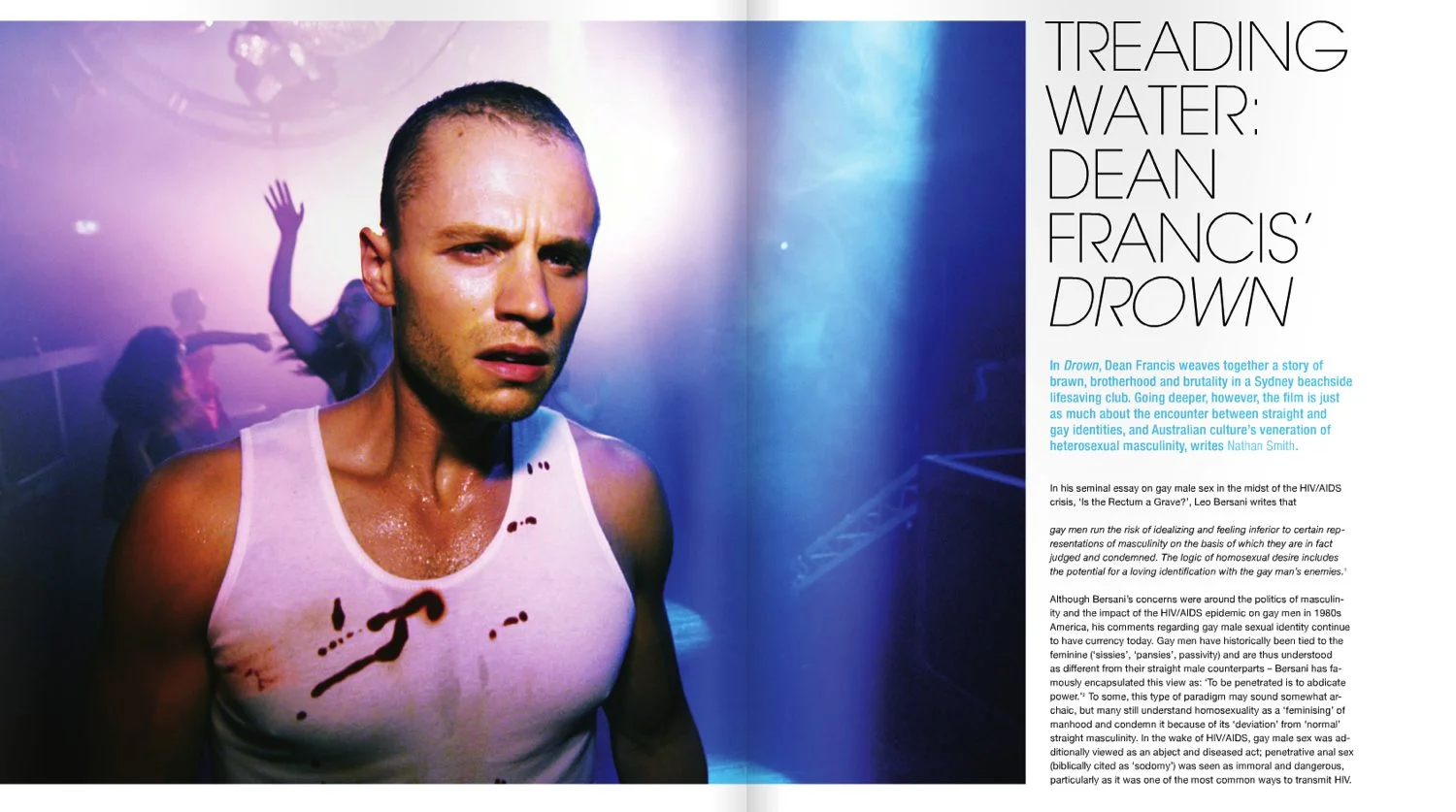 DROWN featured in the January 2014 issue of Metro Magazine