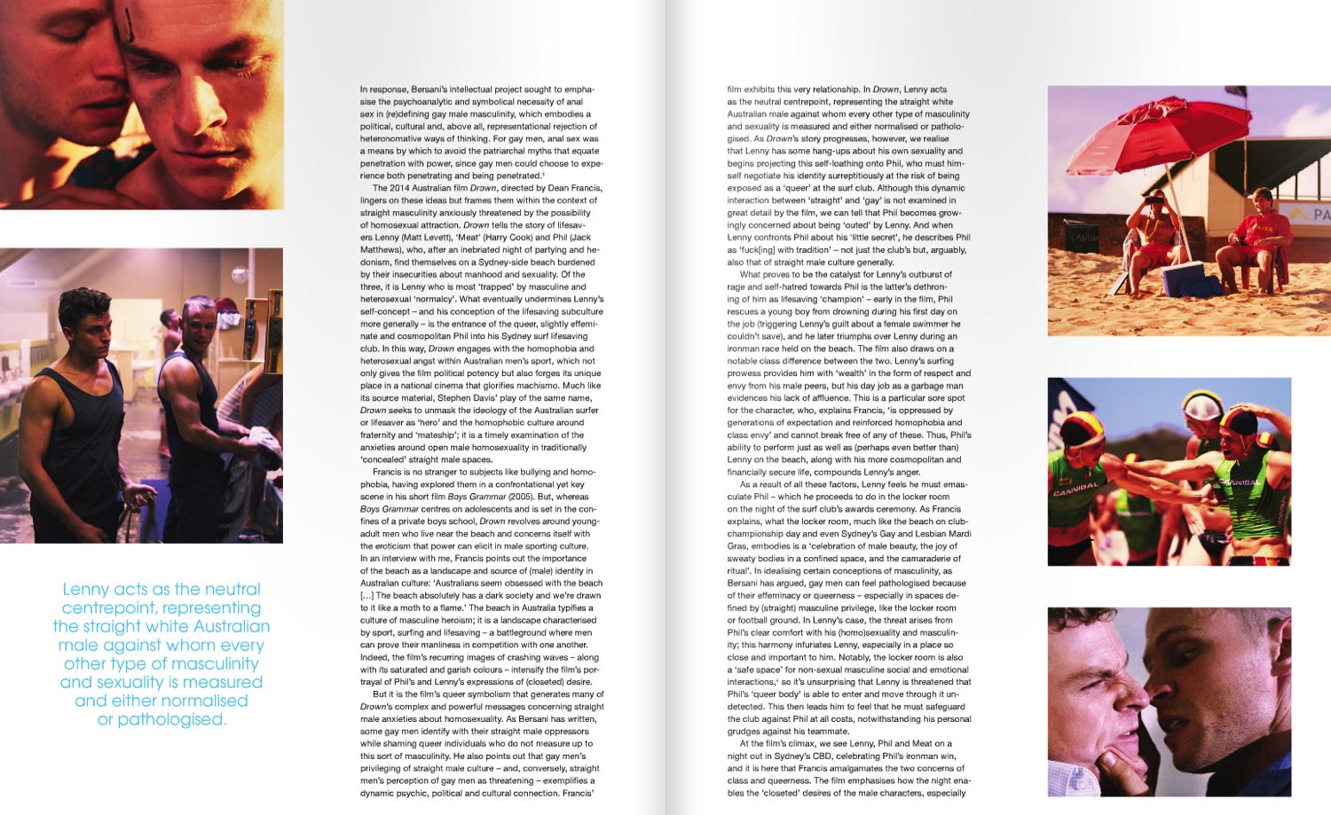 DROWN featured in the January issue of Metro Magazine